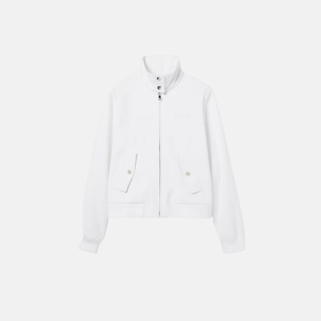 Gucci GG Jacquard Zip Jacket, Front
