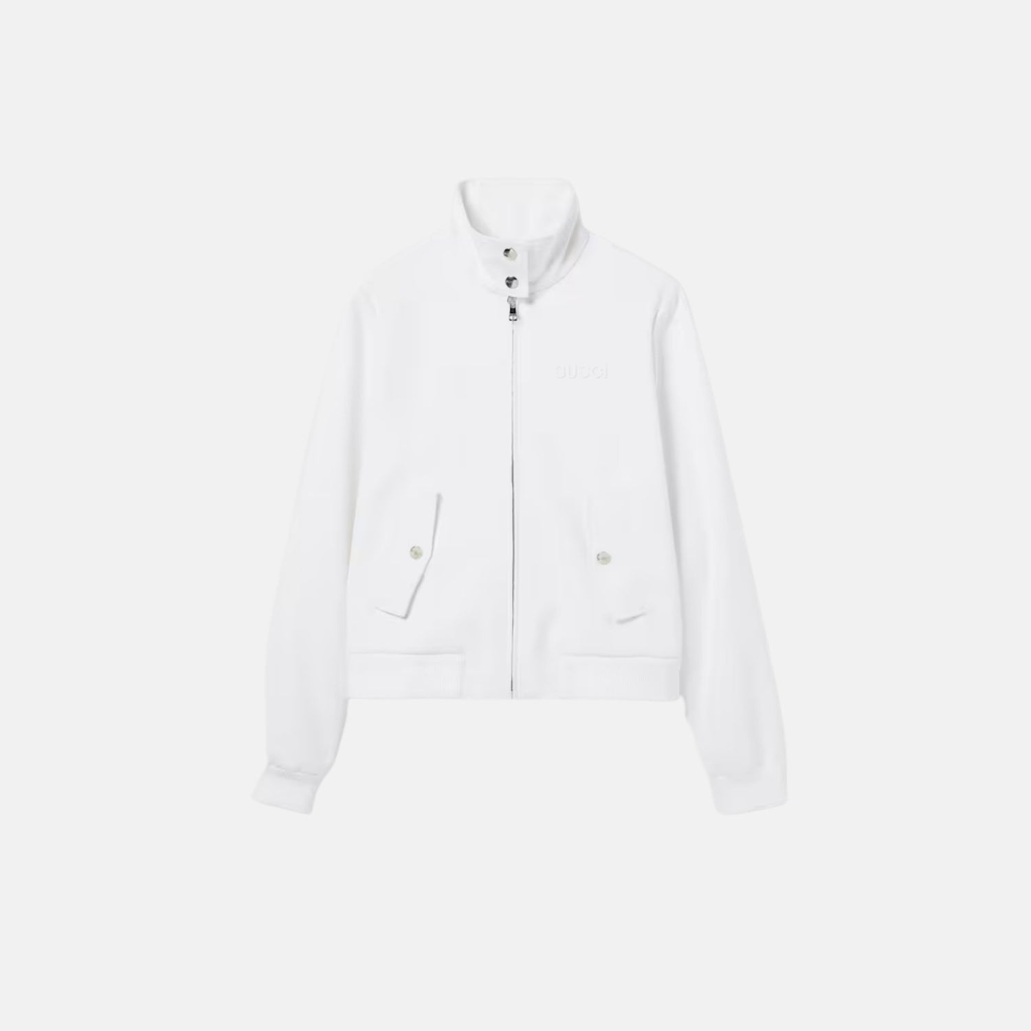 Gucci GG Jacquard Zip Jacket, Front