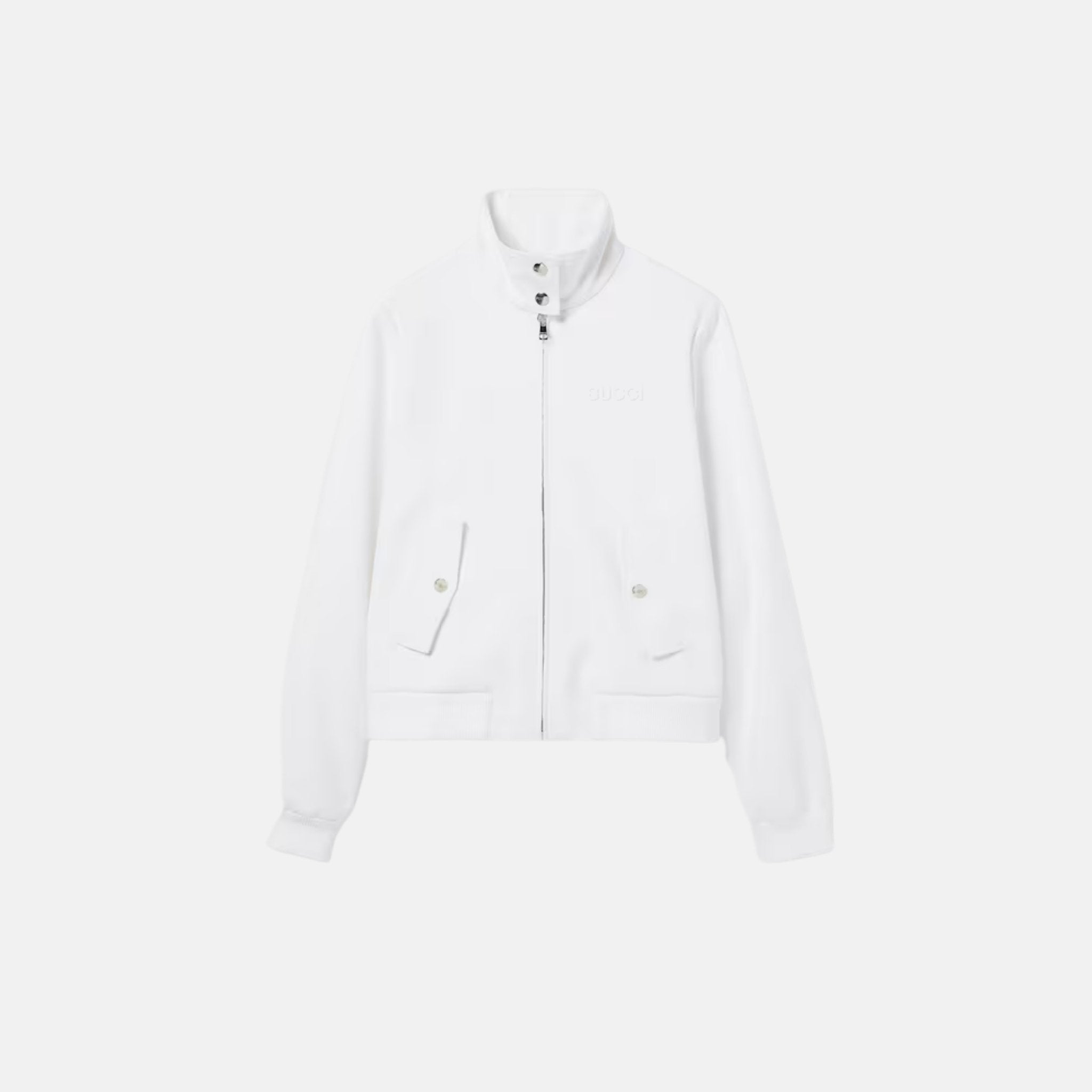 Gucci GG Jacquard Zip Jacket, Front
