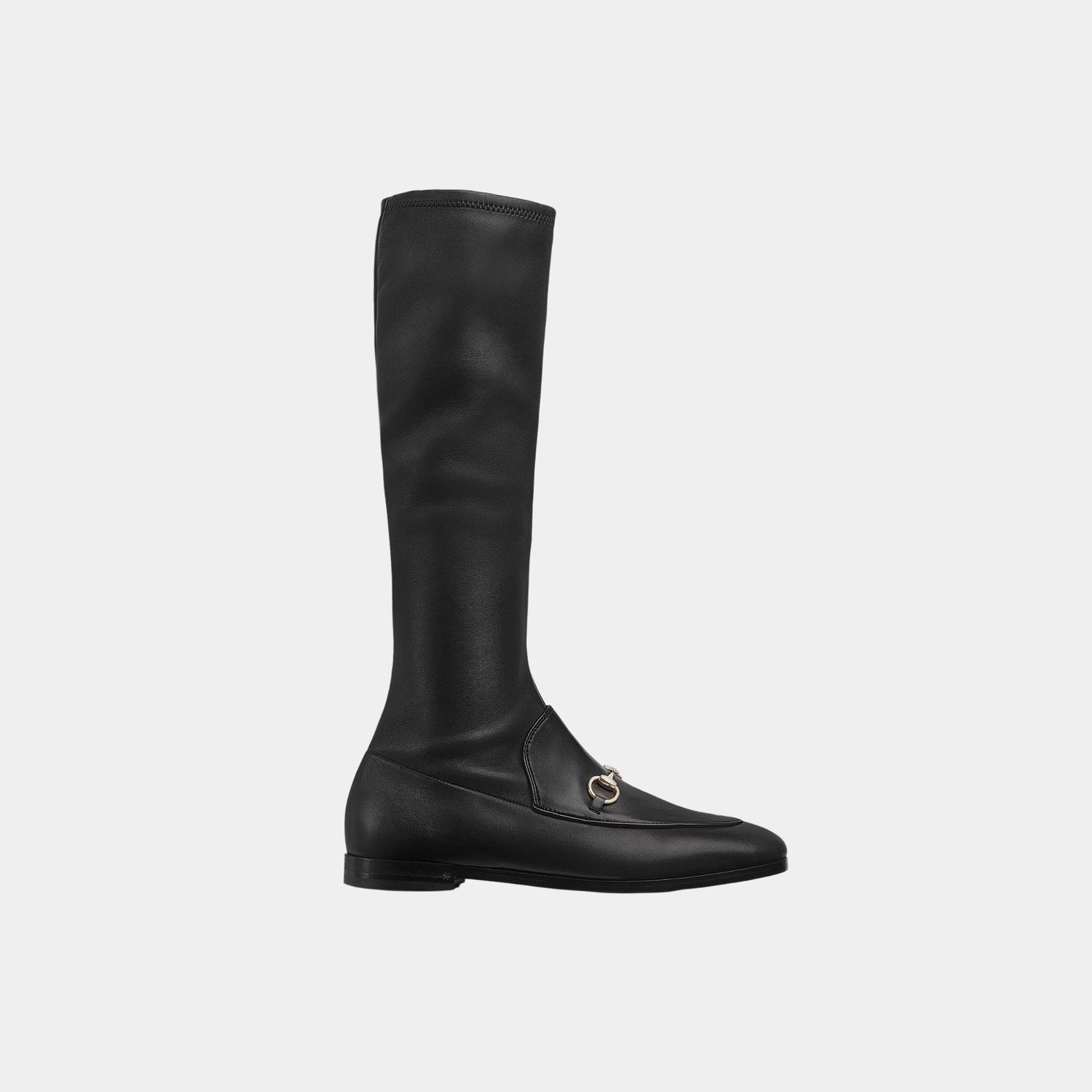 Gucci Jordaan Boot Stretch Leather, Black, Side