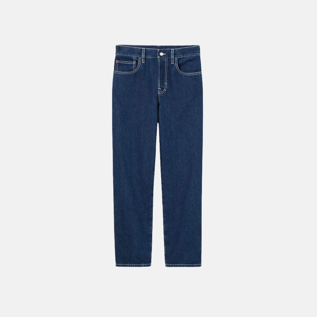 Gucci Slim Cropped Fit Lasered Denim Pants, Front
