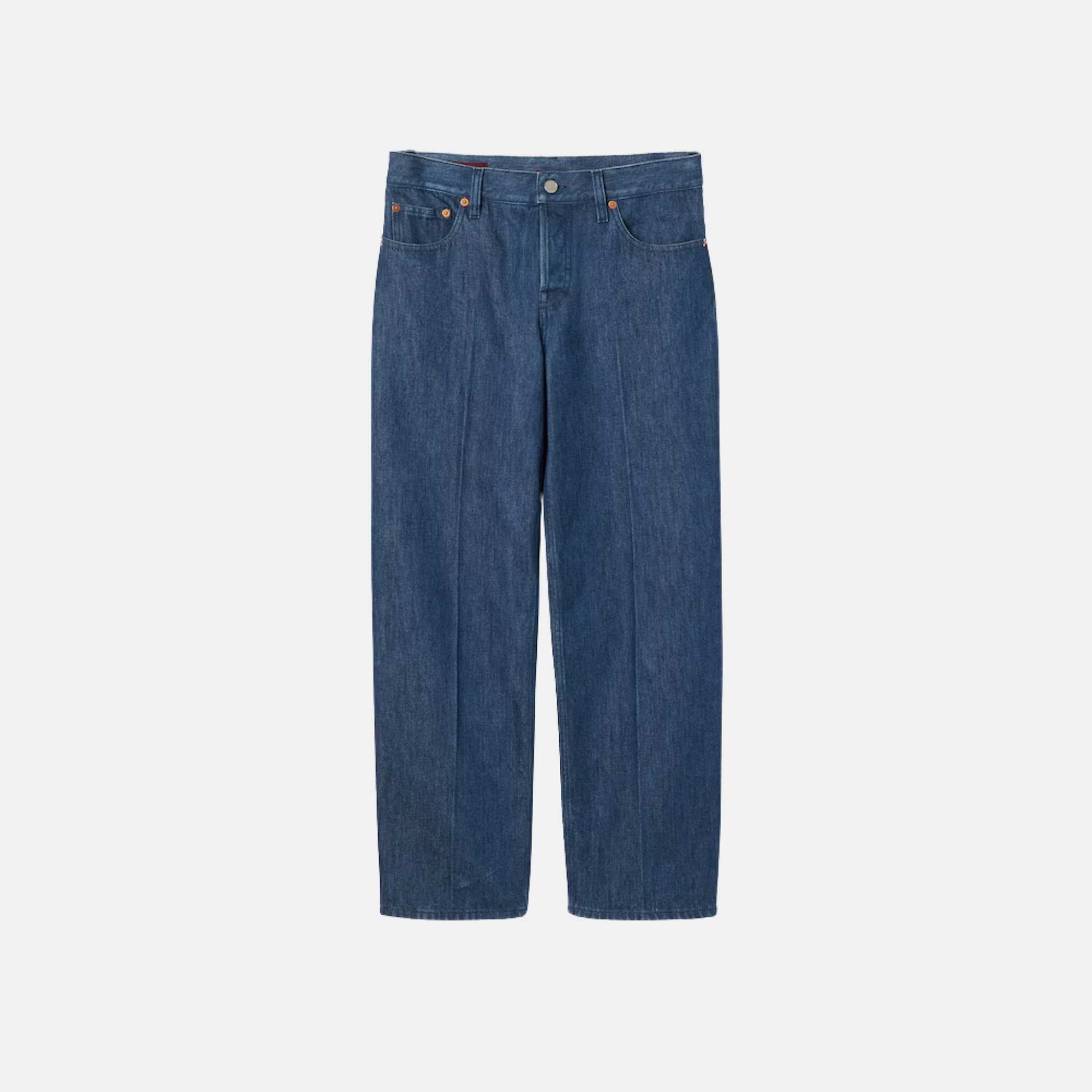 Gucci Straight Fit Denim Trousers, Front
