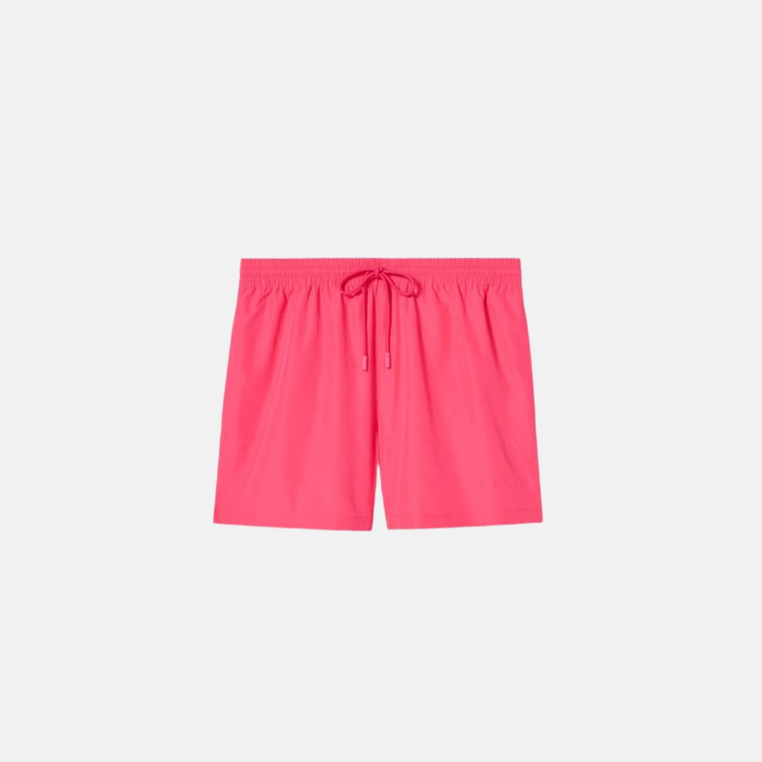 Gucci Technical Poplin Swim Short, Fucshia, Front