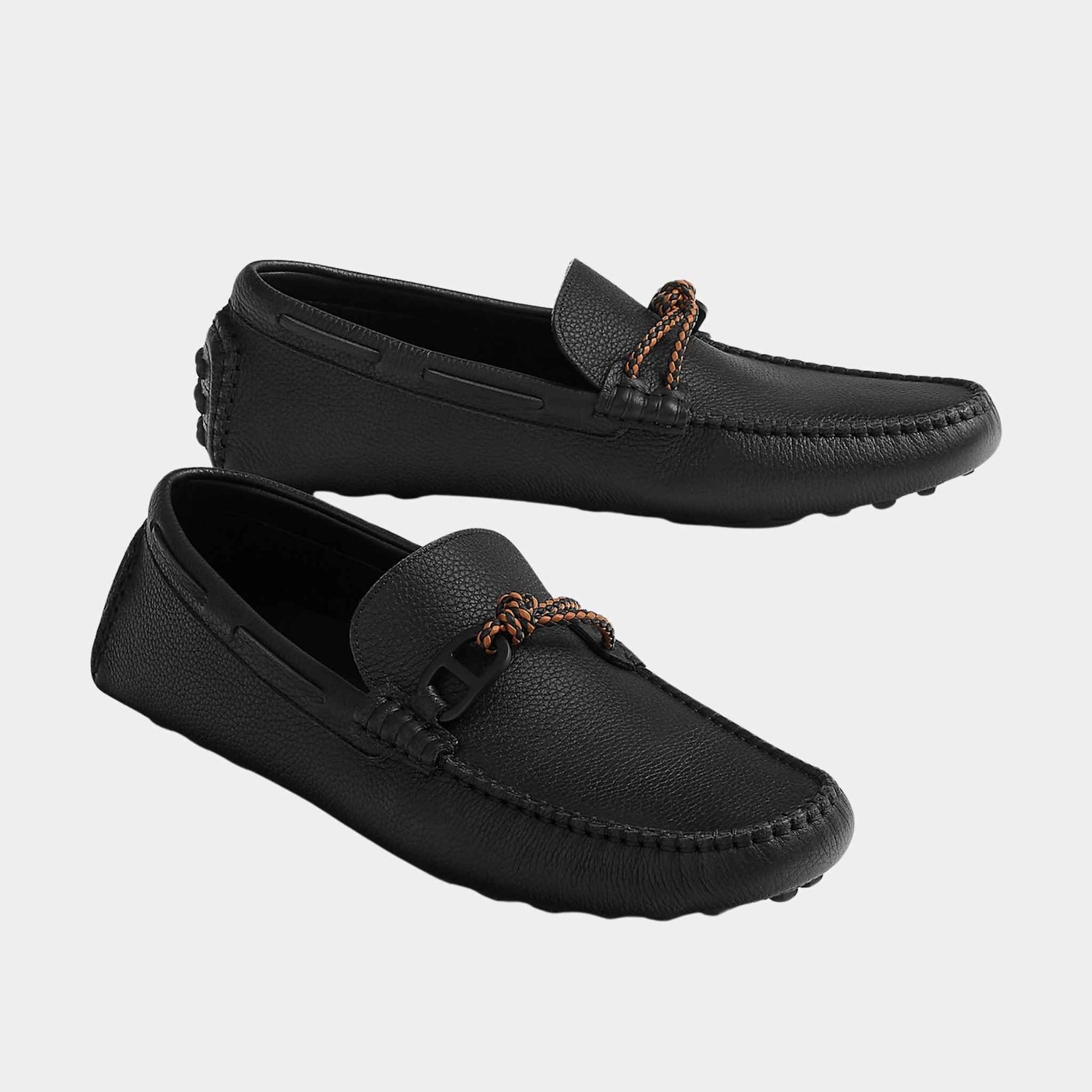 Hermes Alessandro Loafer Taurillon Leather, Front
