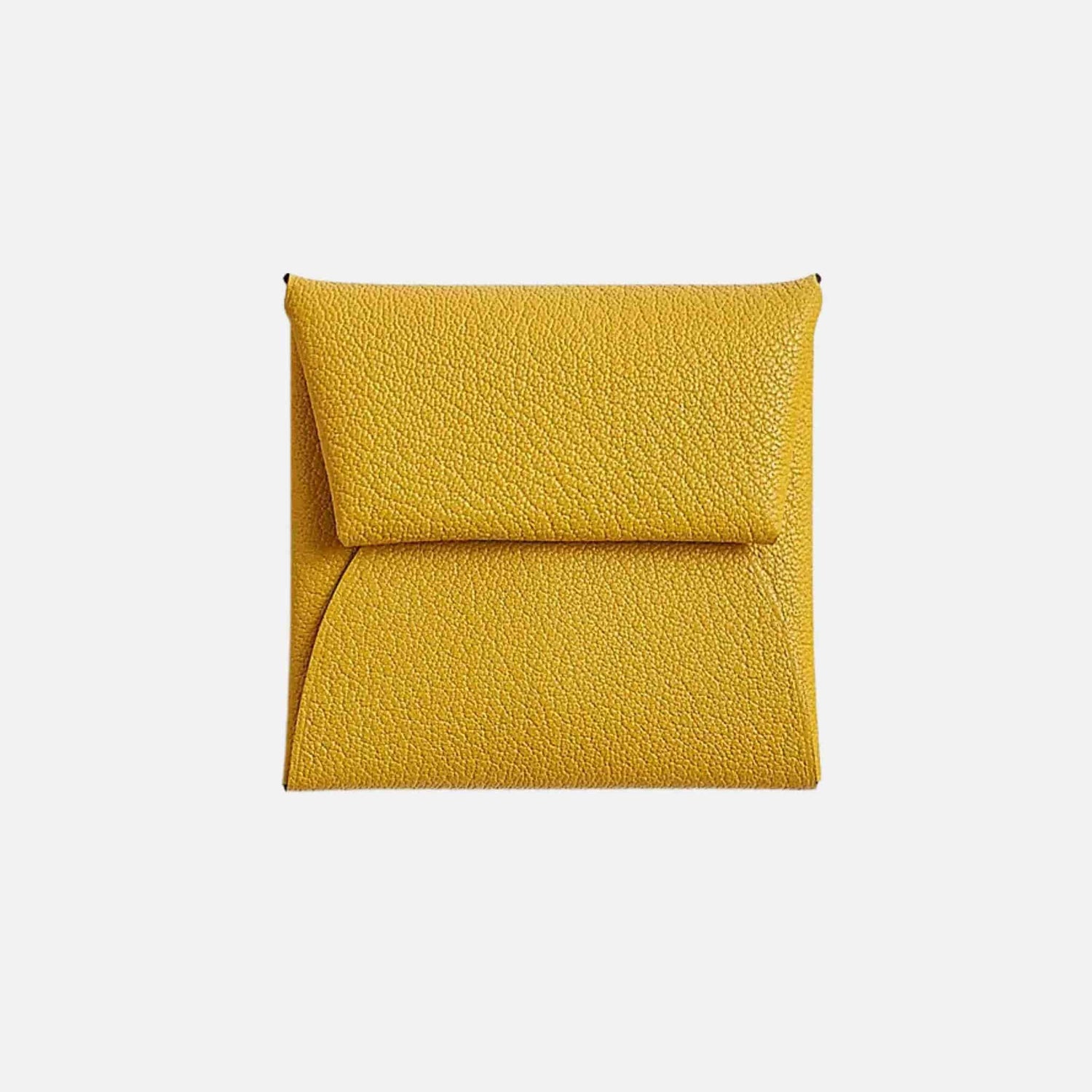 Hermes Bastia Purse Mysore Goatskin , Cumin/Orange minium, Front