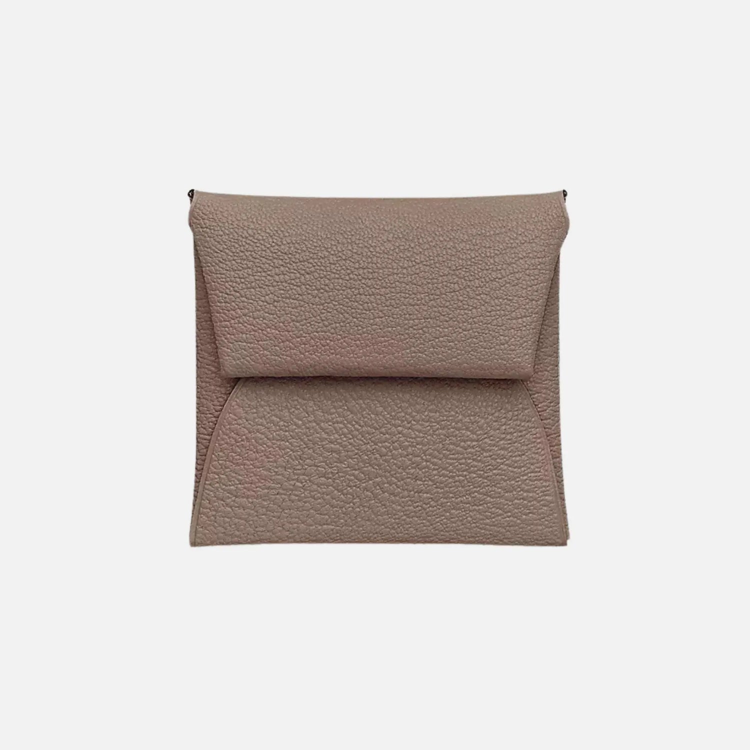 Hermes Bastia Purse Mysore Goatskin, Etoupe , Front