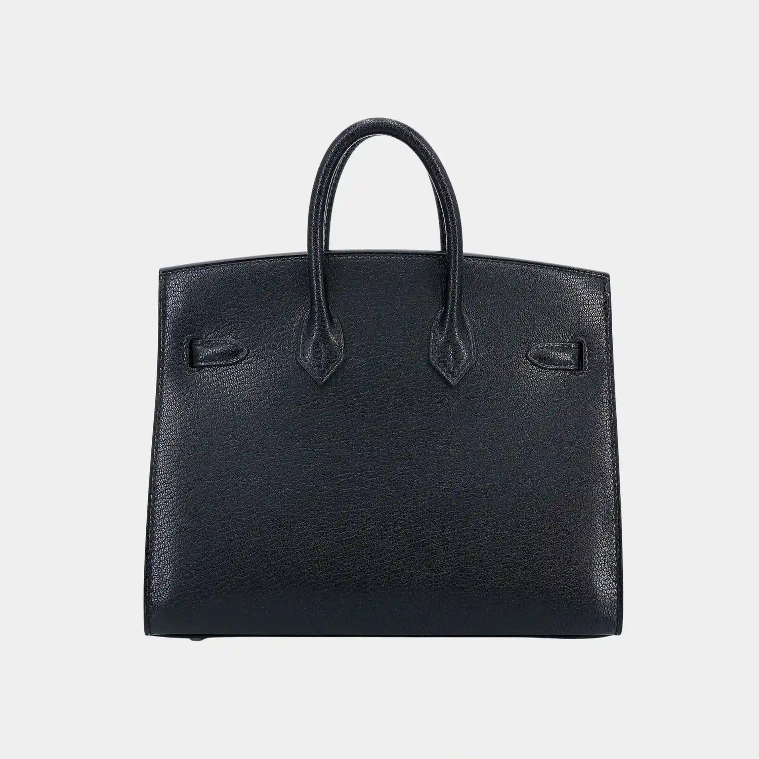 Hermes Birkin 20 Bouclerice Moderne Casaque Chevre Black PHW, Back