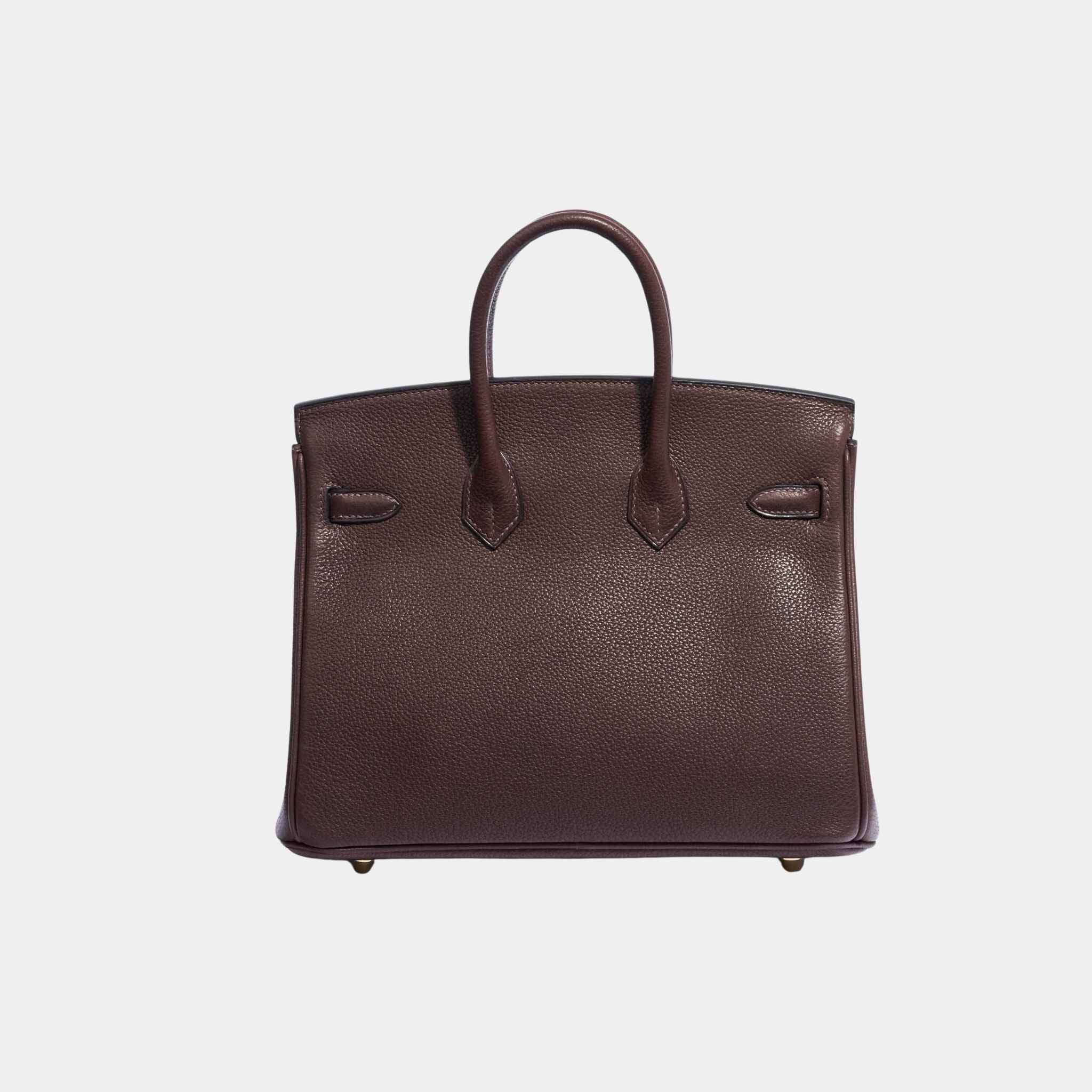 Hermes Birkin 25 Barenia Faubourg Ebene, Back