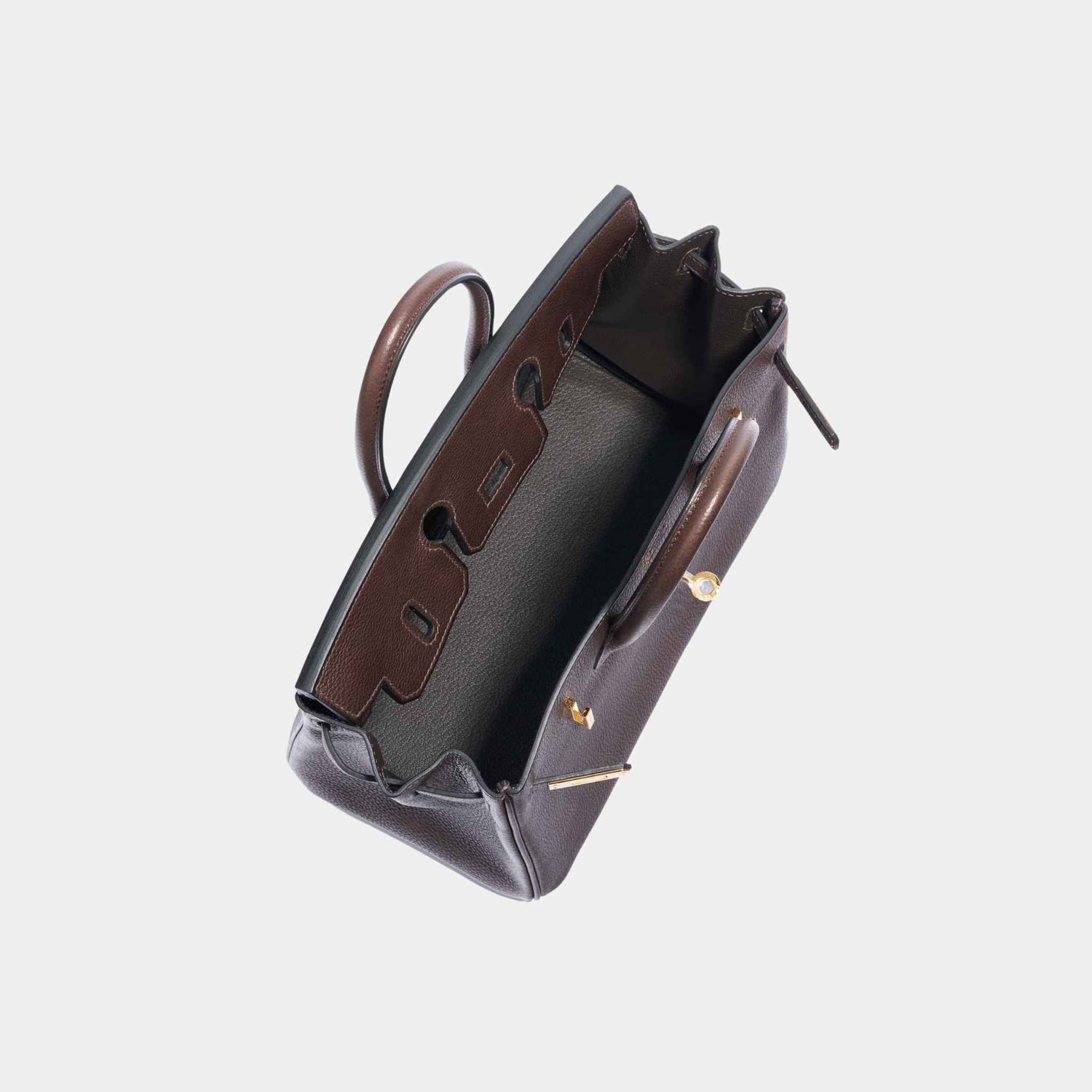 Hermes Birkin 25 Barenia Faubourg Ebene, Top