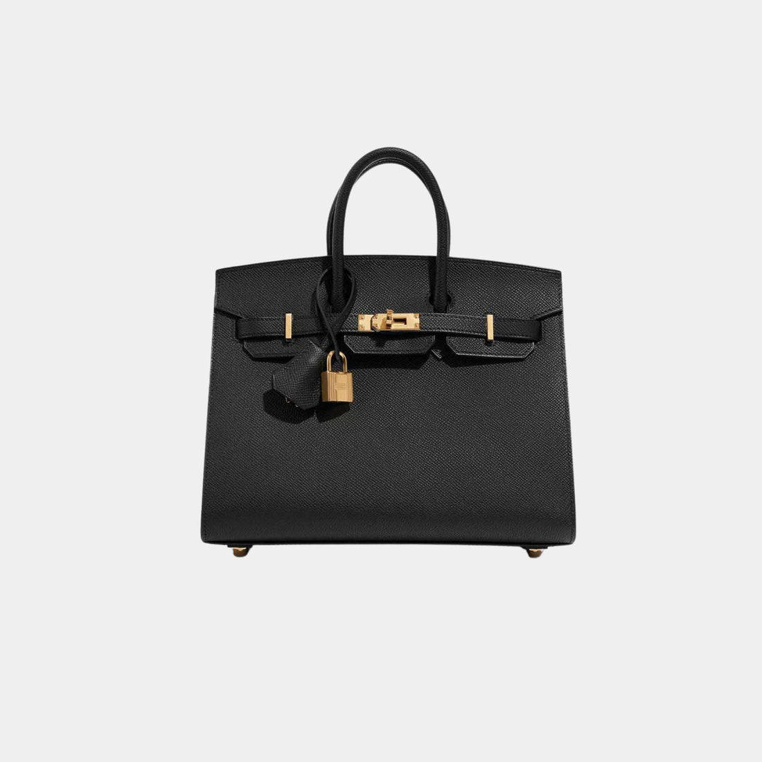 Hermes Birkin 25 Epsom Black GHW, Front