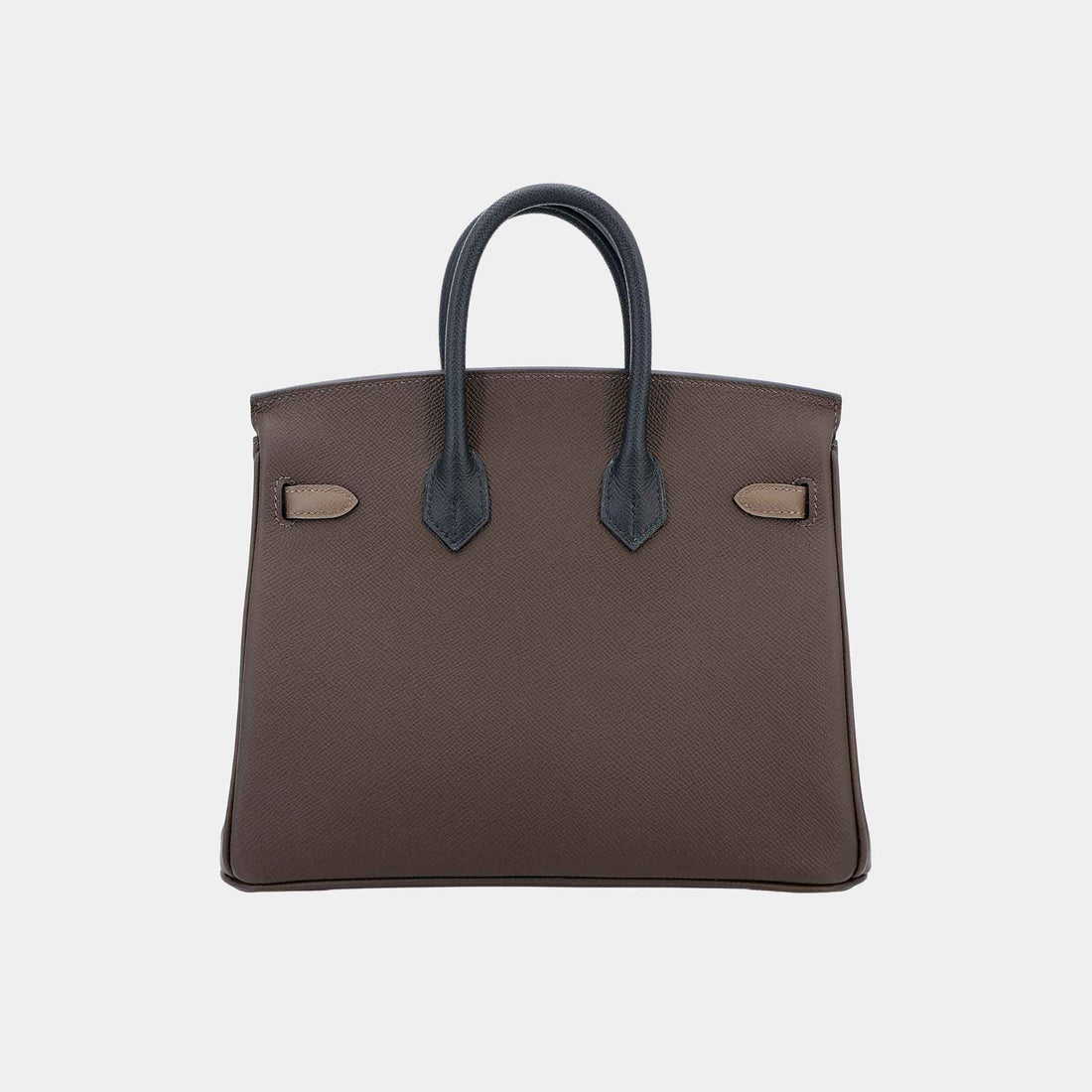 Hermes Birkin 25 Epsom Ecorce/Etoupe/Black PHW, Back