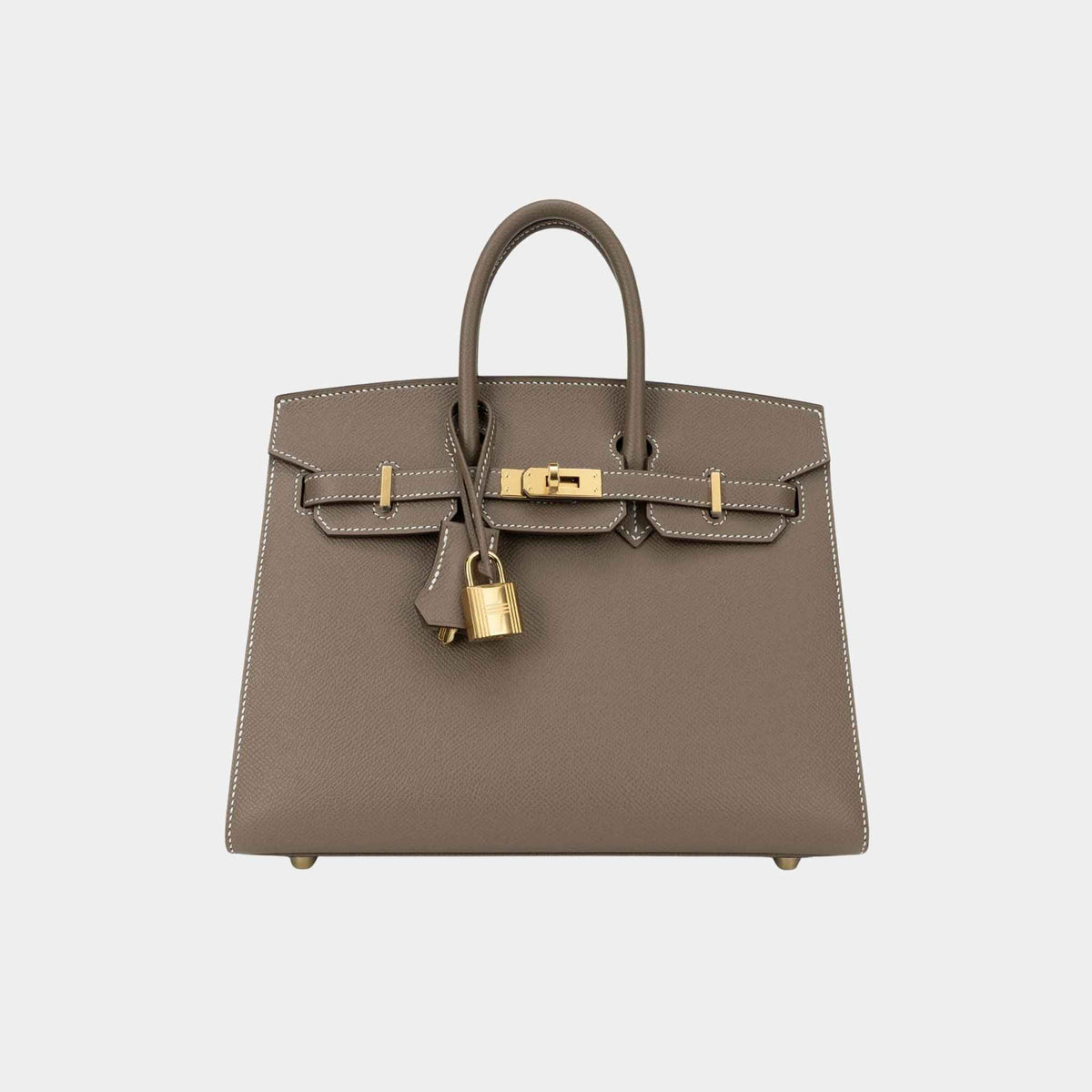 Birkin 25 Epsom Etoupe GHW