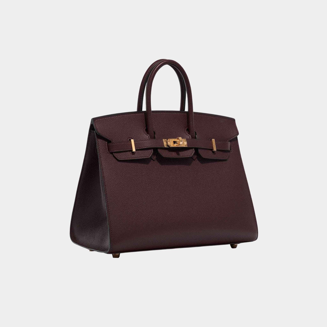 Hermes Birkin 25 Epsom Rouge Sellier, Side