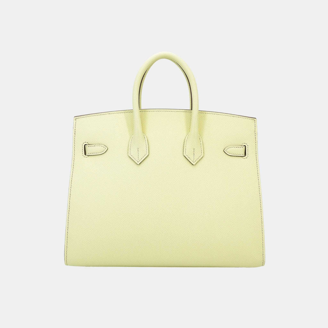 Hermes Birkin 25 Epsom Sellier Jaune Milton PHW, Back