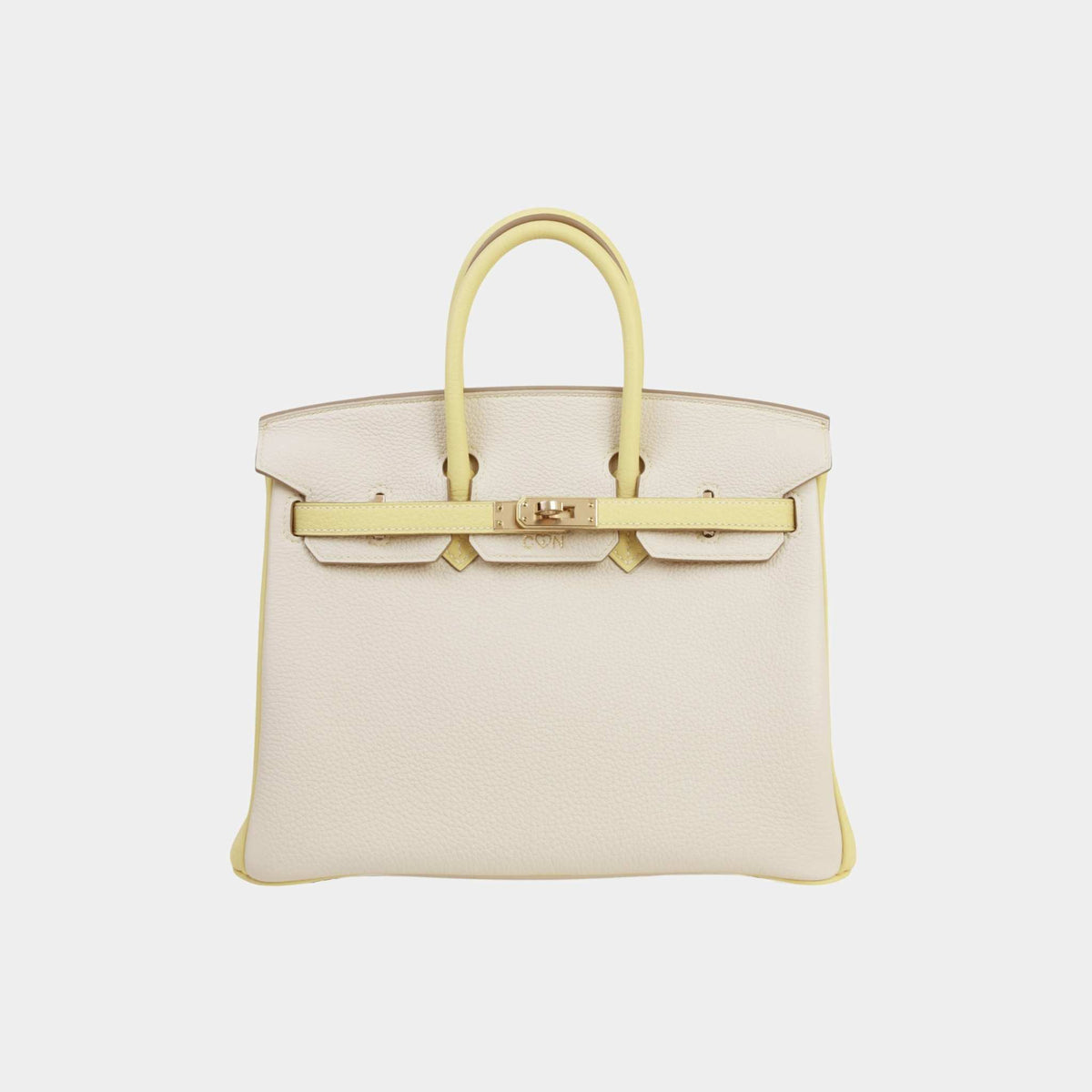 Birkin 25 HSS Togo Craie/Jaune Poussin PBHW