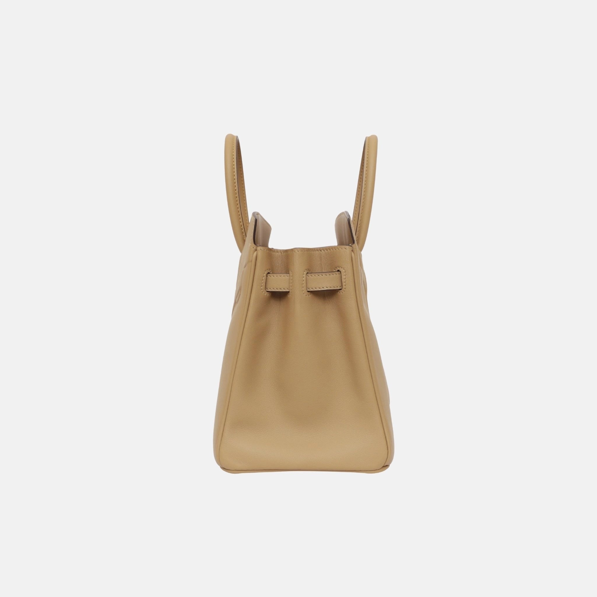 Hermes Birkin 25 Shadow Poussiere Swift, Side