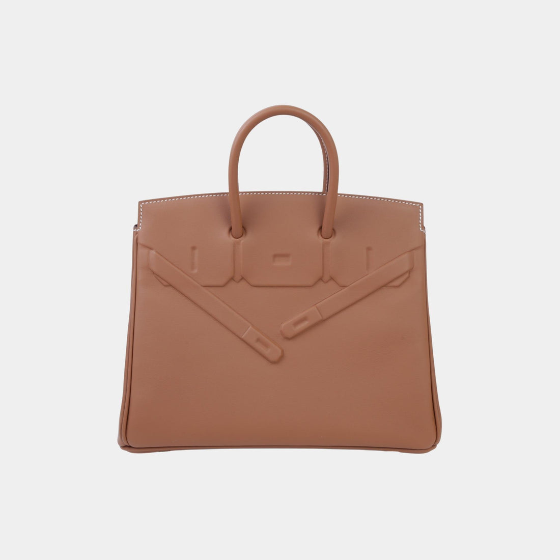 Hermes Birkin 25 Shadow Swift Gold PHW, Front