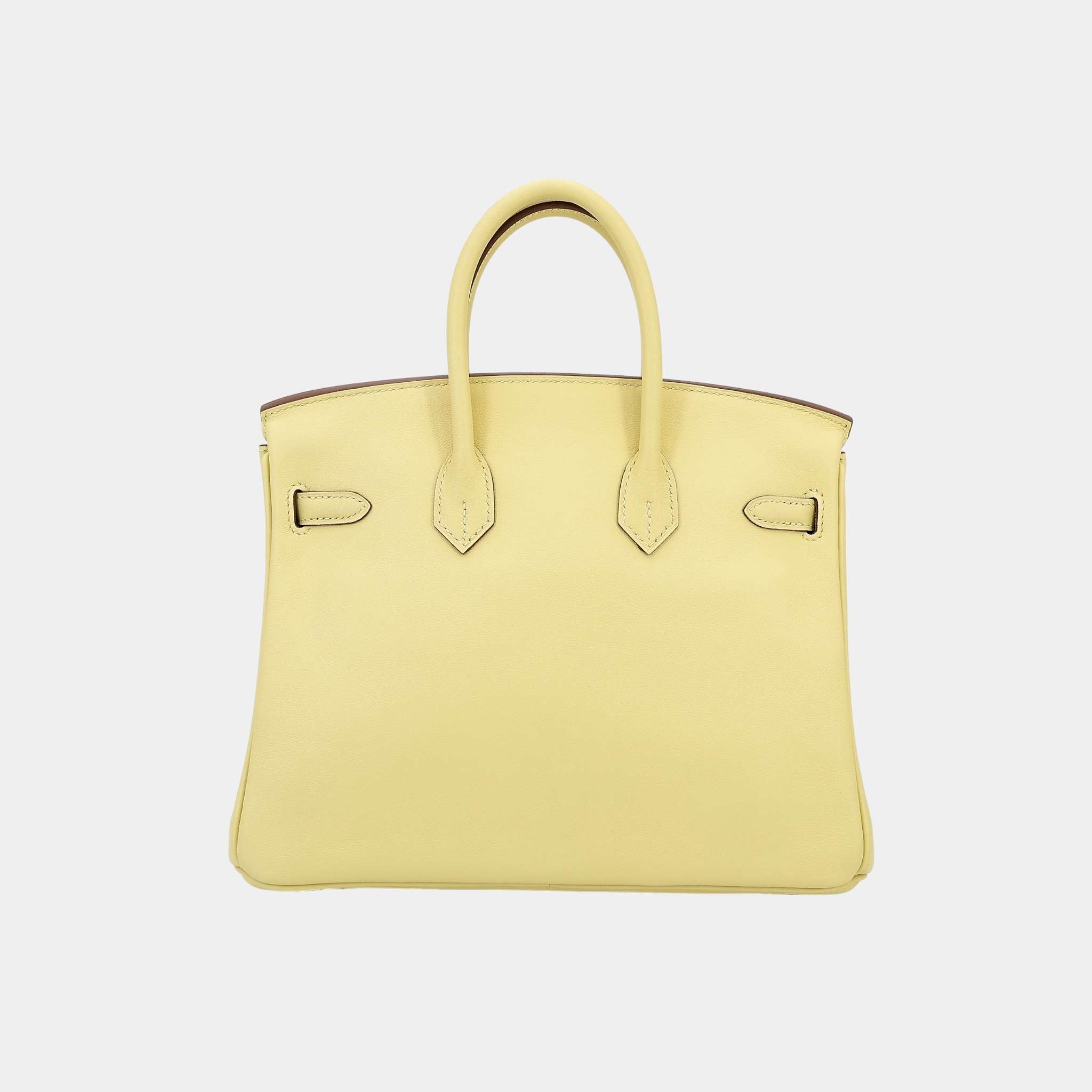 Hermes Birkin 25 Swift Jaune Poussin PHW, Back