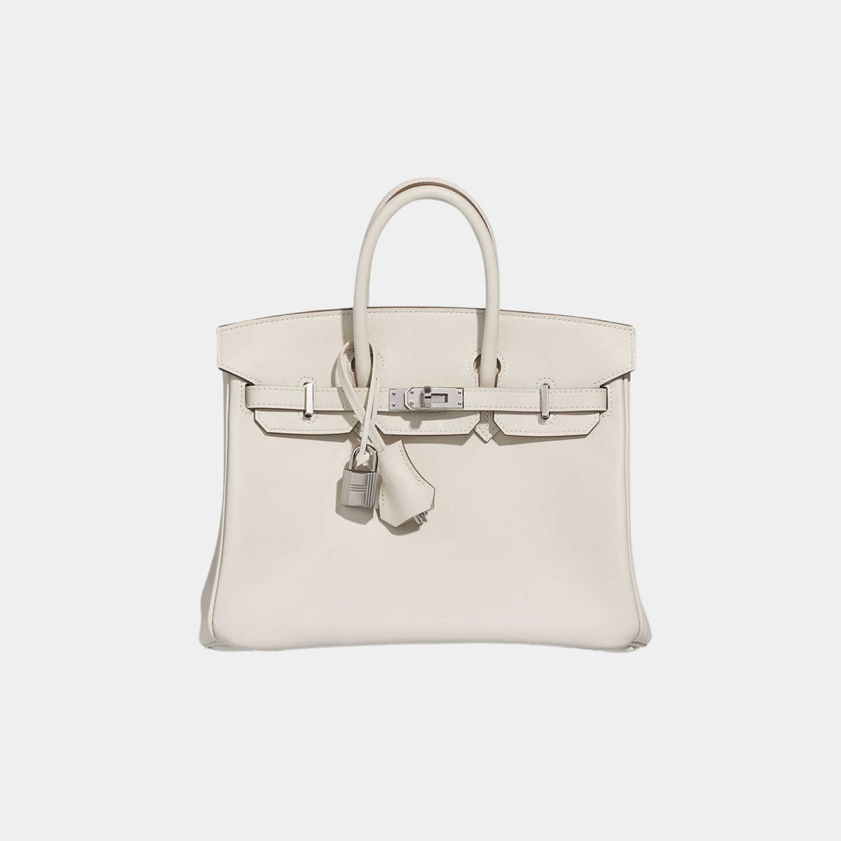 حقيبة Birkin 25 من جلد Swift باللون Mushroom