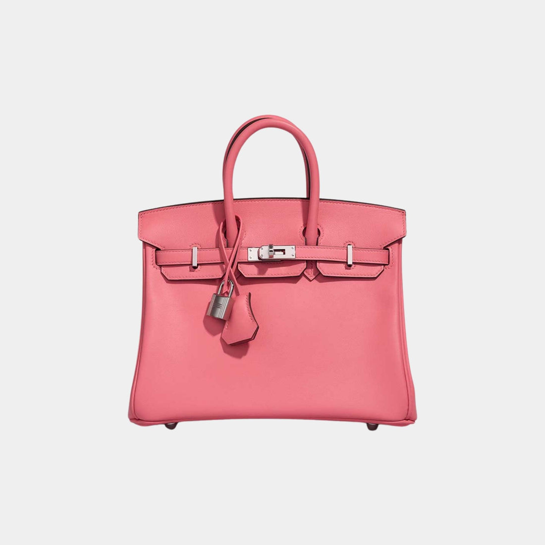 Hermes Birkin 25 Swift Rose Azalee, Front