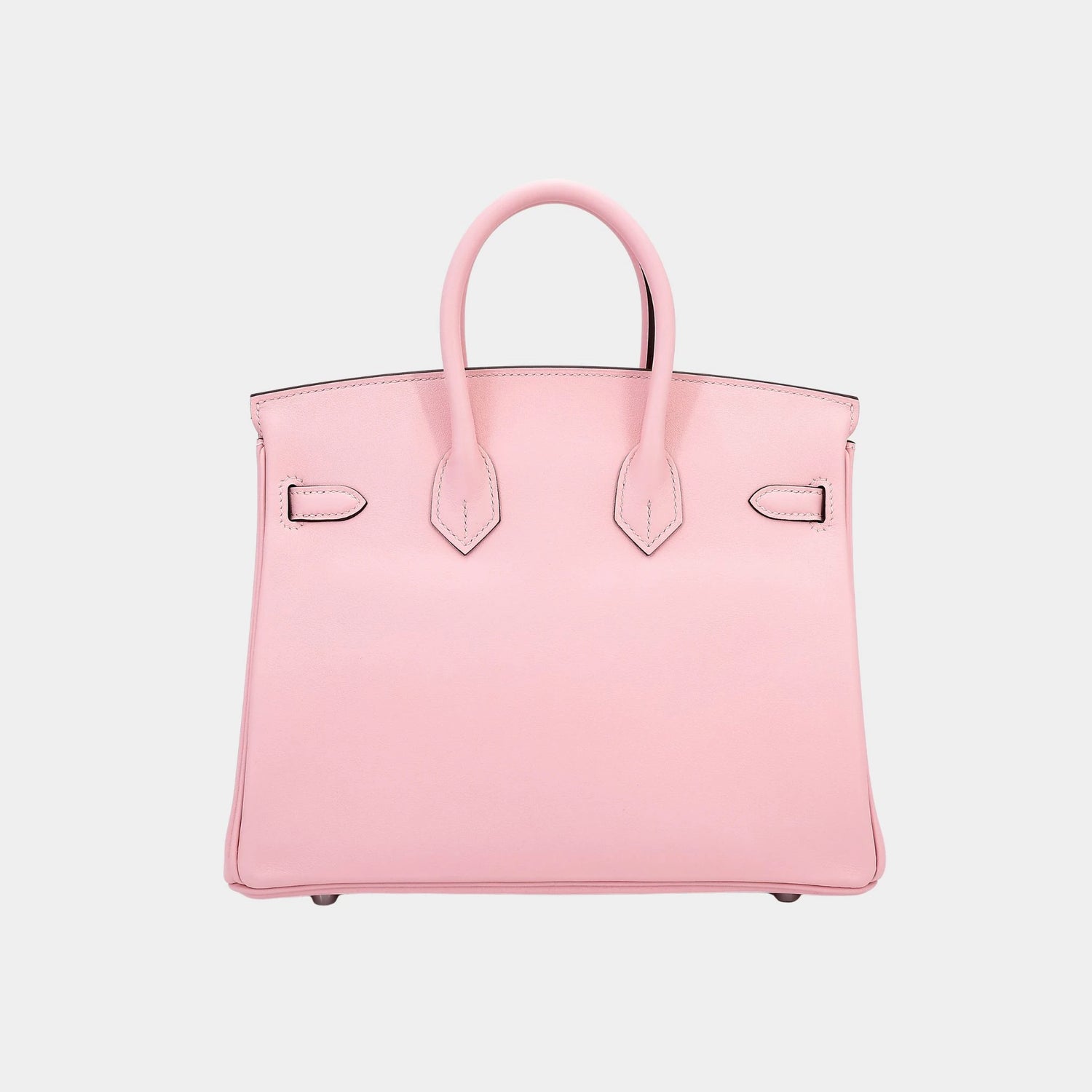 Birkin 25 Swift Rose Sakura PHW, Back