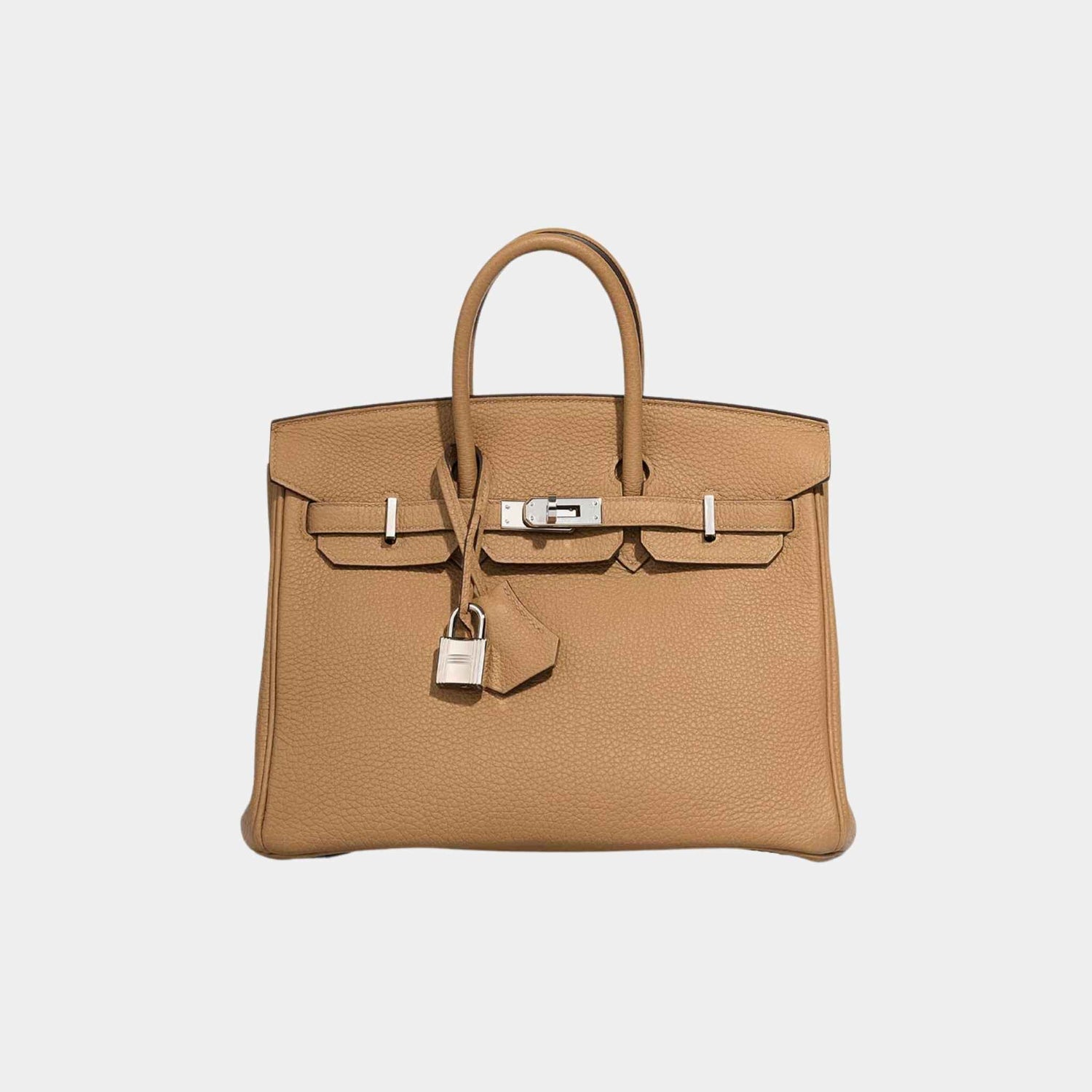 Hermes Birkin 25 Togo Biscuit PHW, Front