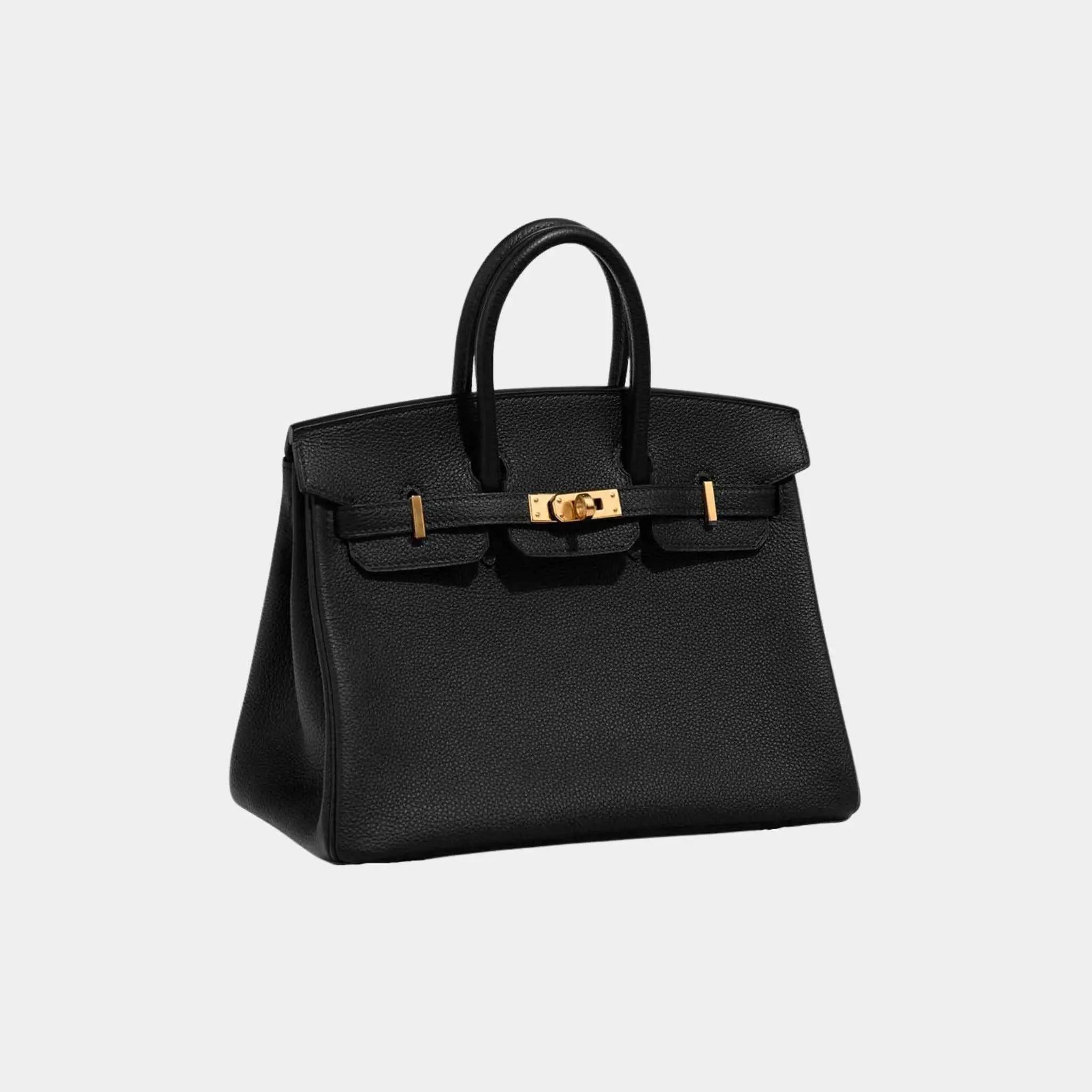 Hermes Birkin 25 Togo Black GHW, Side