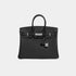 Hermes Birkin 25 Togo Black PHW, Front, View