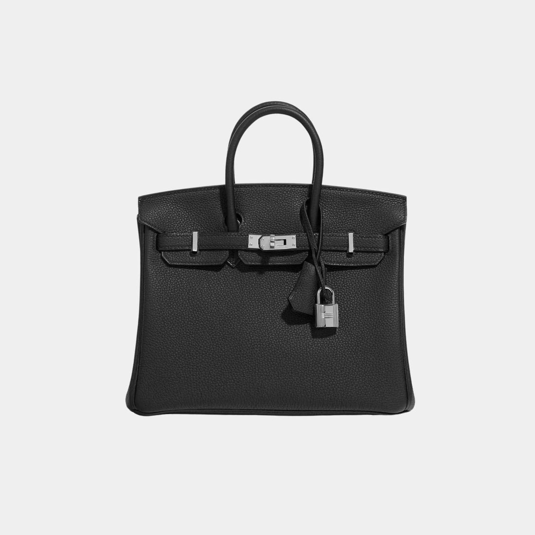 Hermes Birkin 25 Togo Black PHW, Front