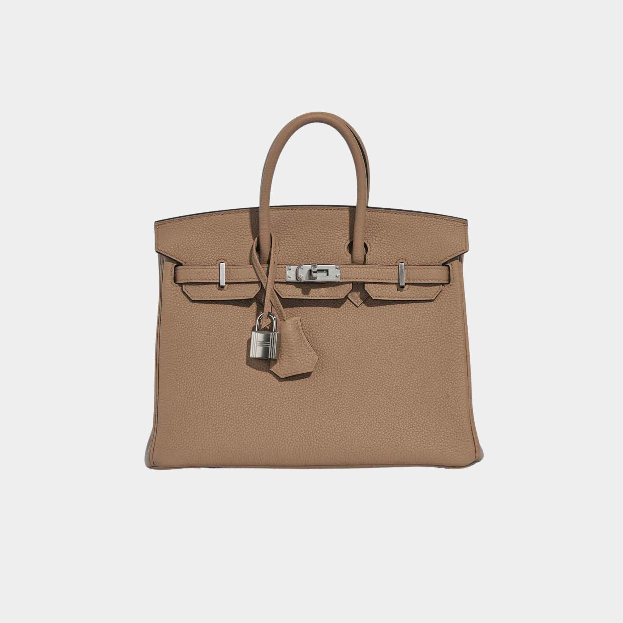 Hermes Birkin 25 Togo Chai, Front