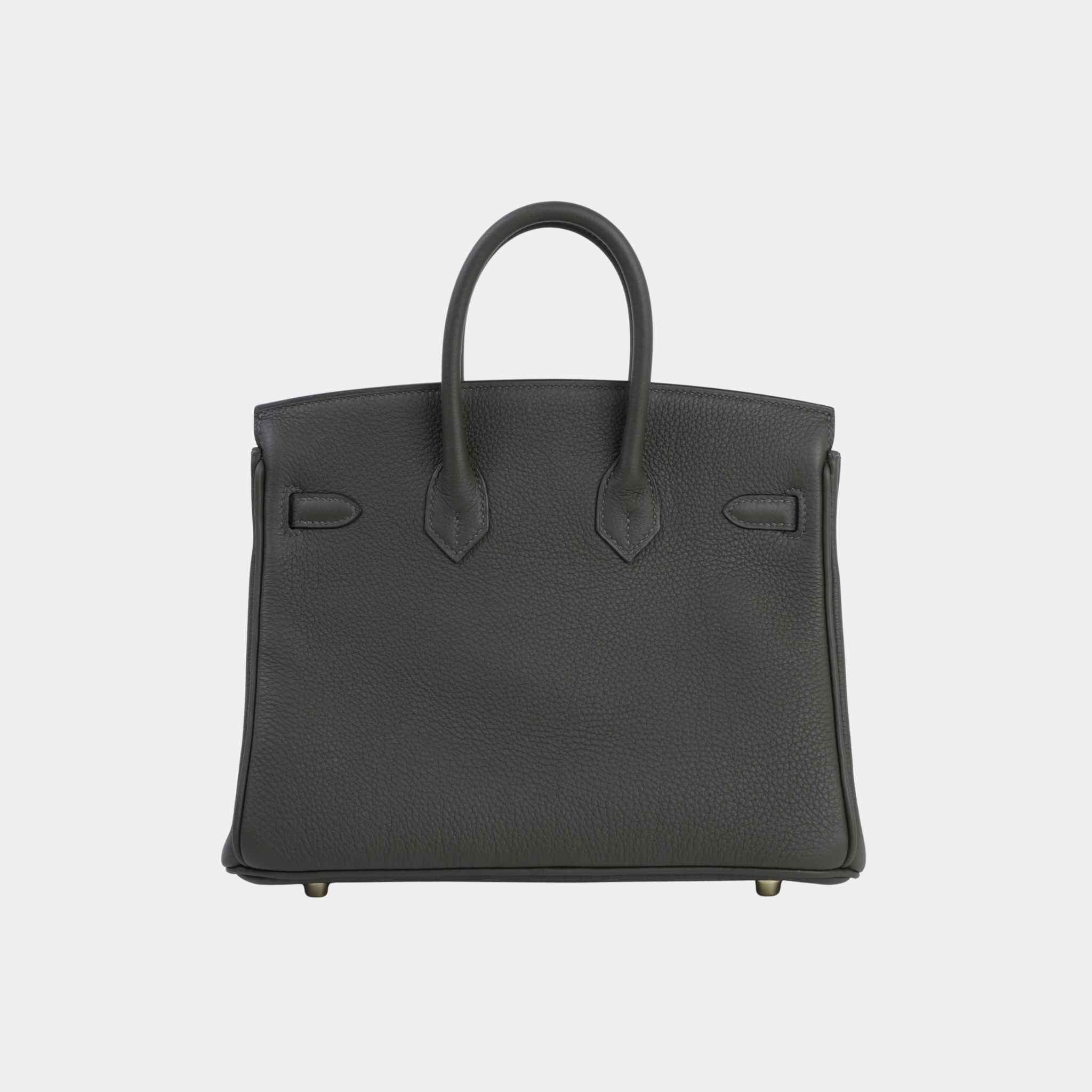 Hermes Birkin 25 Togo Eucalyptus GHW, Back