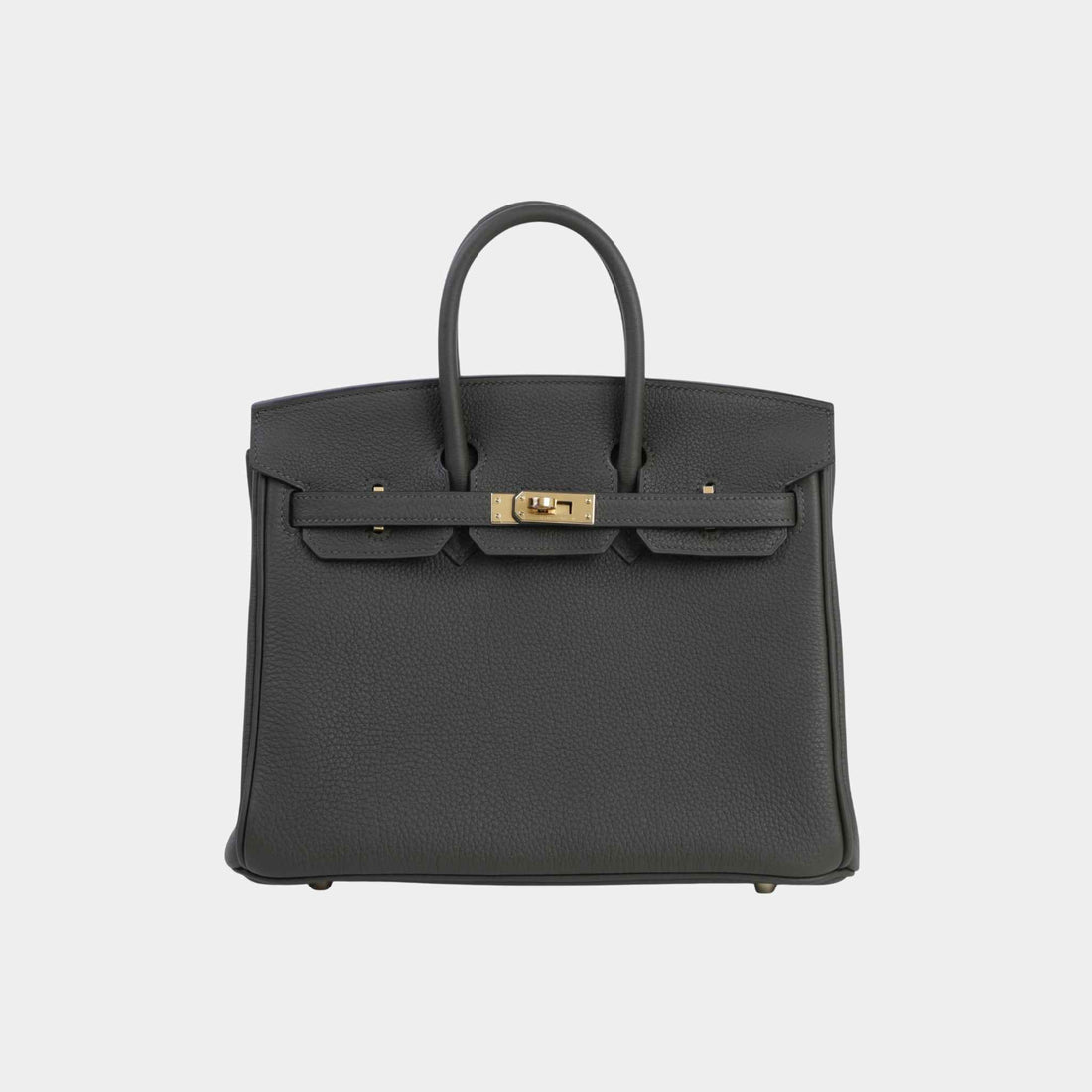 Hermes Birkin 25 Togo Eucalyptus GHW, Front