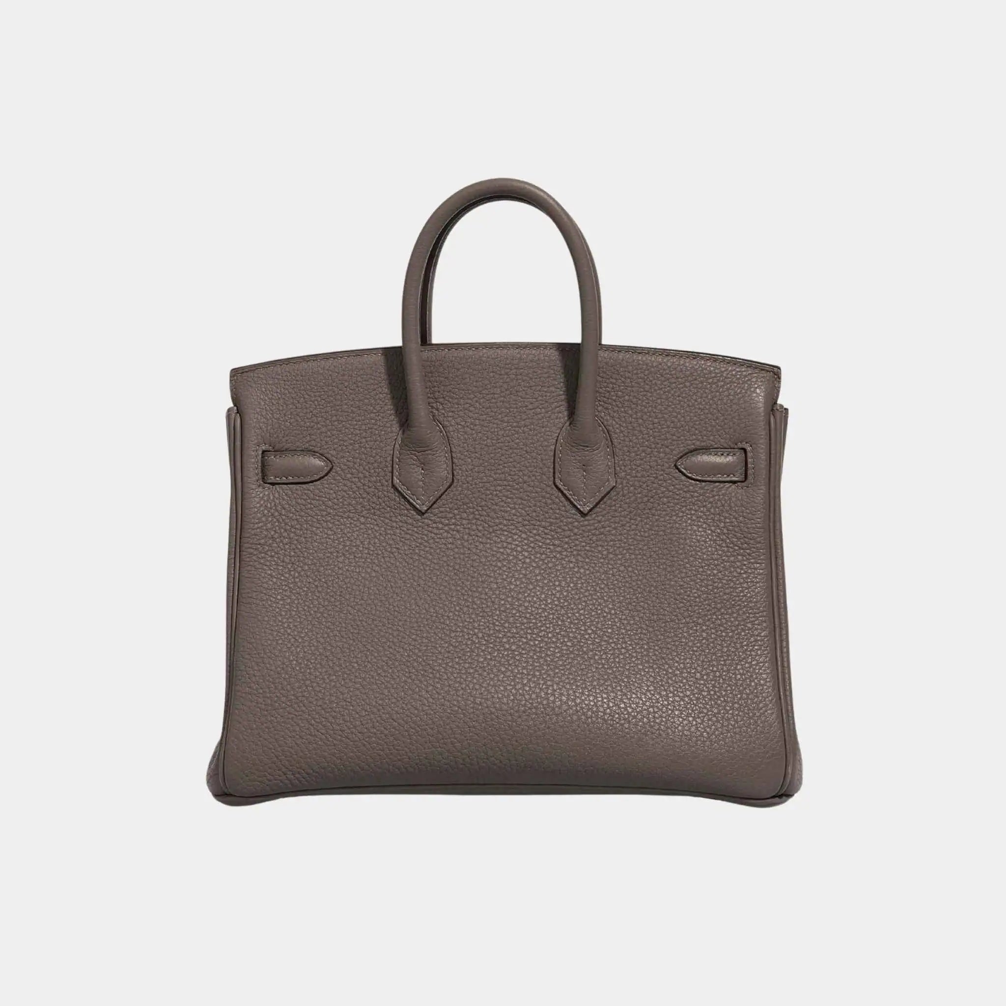 Hermes Birkin 25 Togo Gris Meyer GHW, Back