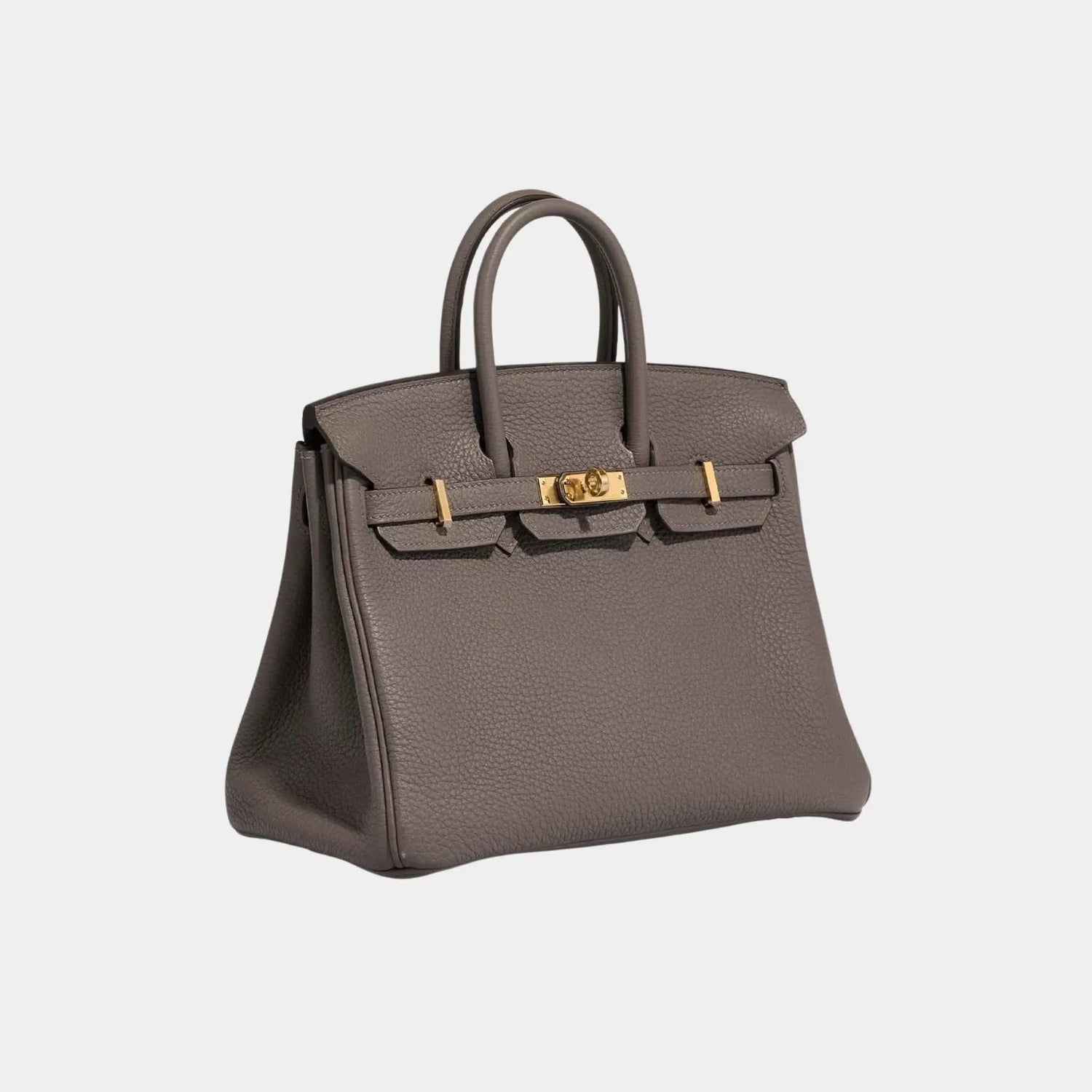 Hermes Birkin 25 Togo Gris Meyer GHW, Side
