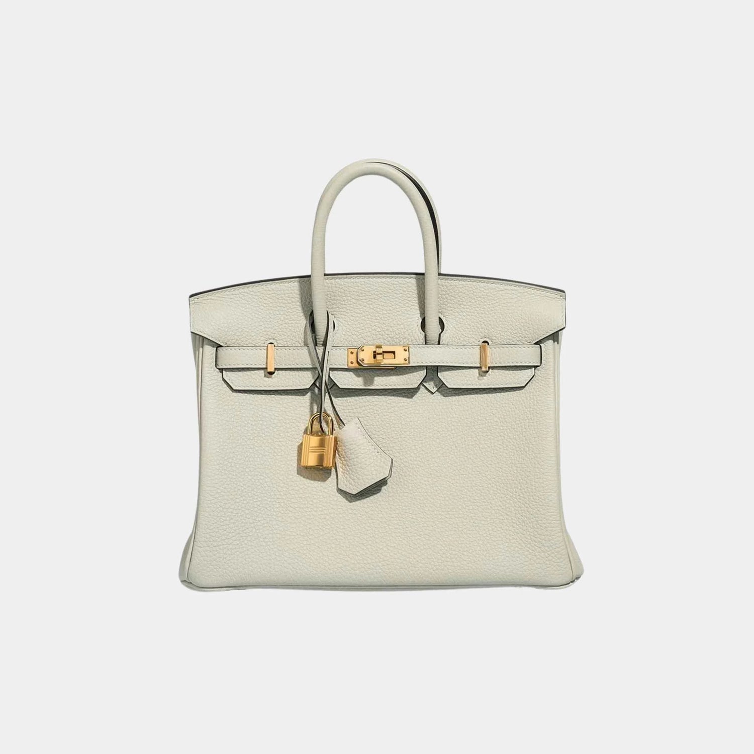 Hermes Birkin 25 Togo Gris Neve, Front
