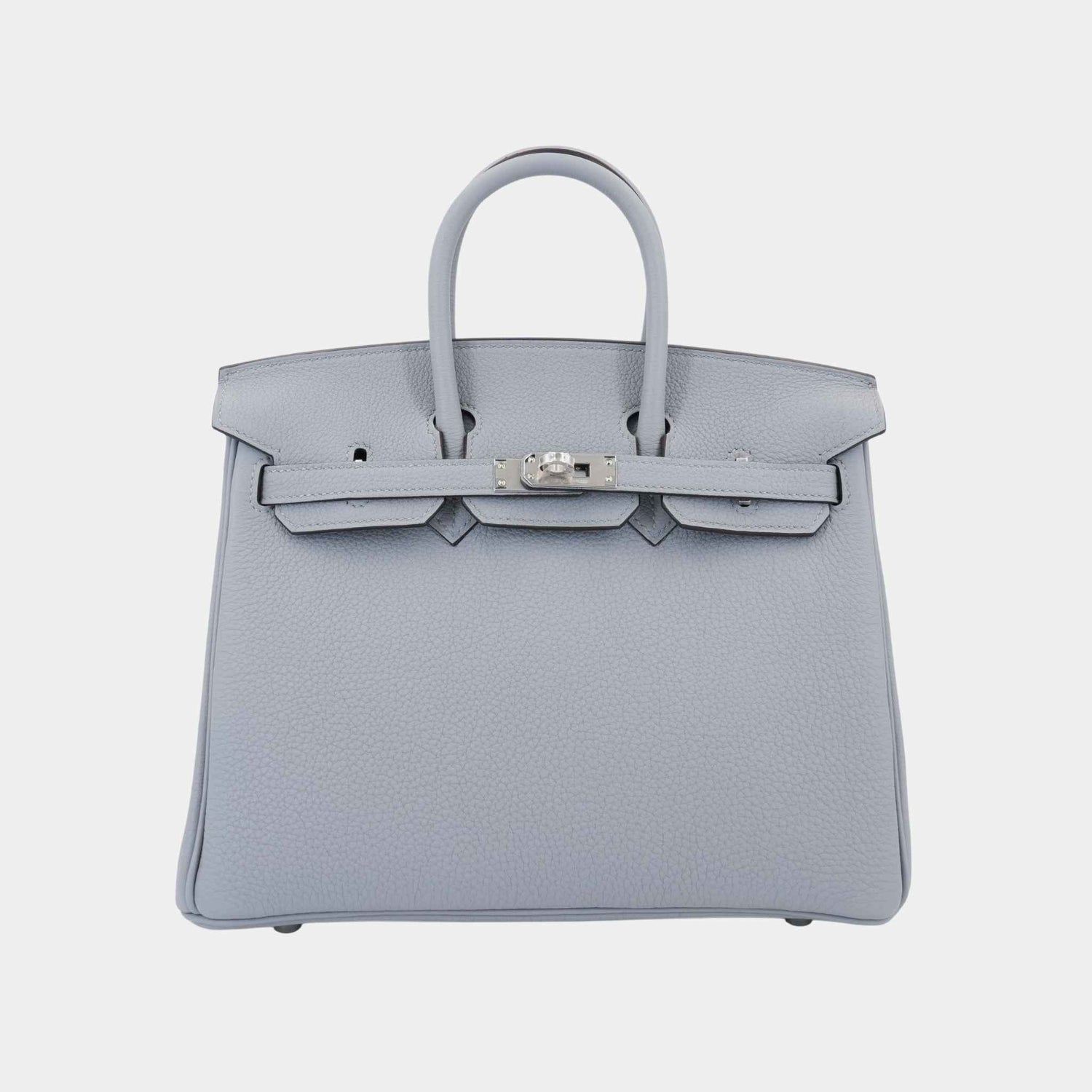 Hermes Birkin 25 Togo Gris Pantin PHW, Front