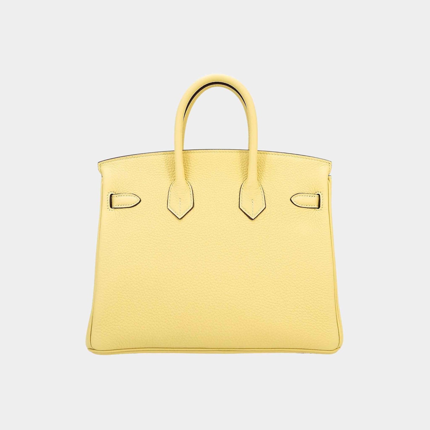 Hermes Birkin 25 Togo Jaune Poussin PHW, Back