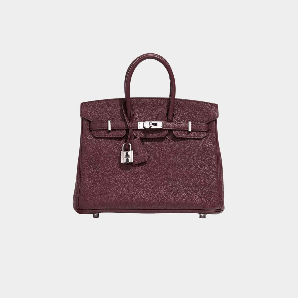 حقيبة Birkin 25 من جلد Togo باللون Rouge H