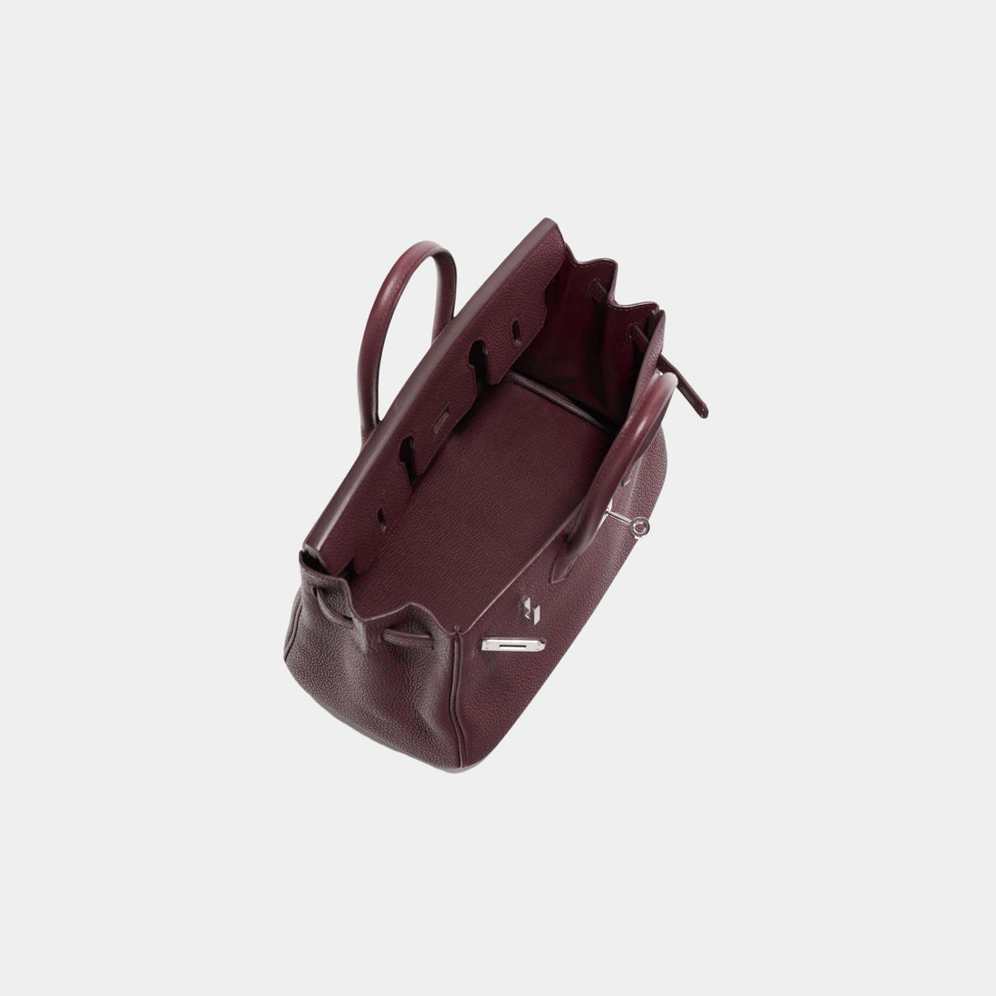حقيبة Birkin 25 من جلد Togo باللون Rouge H