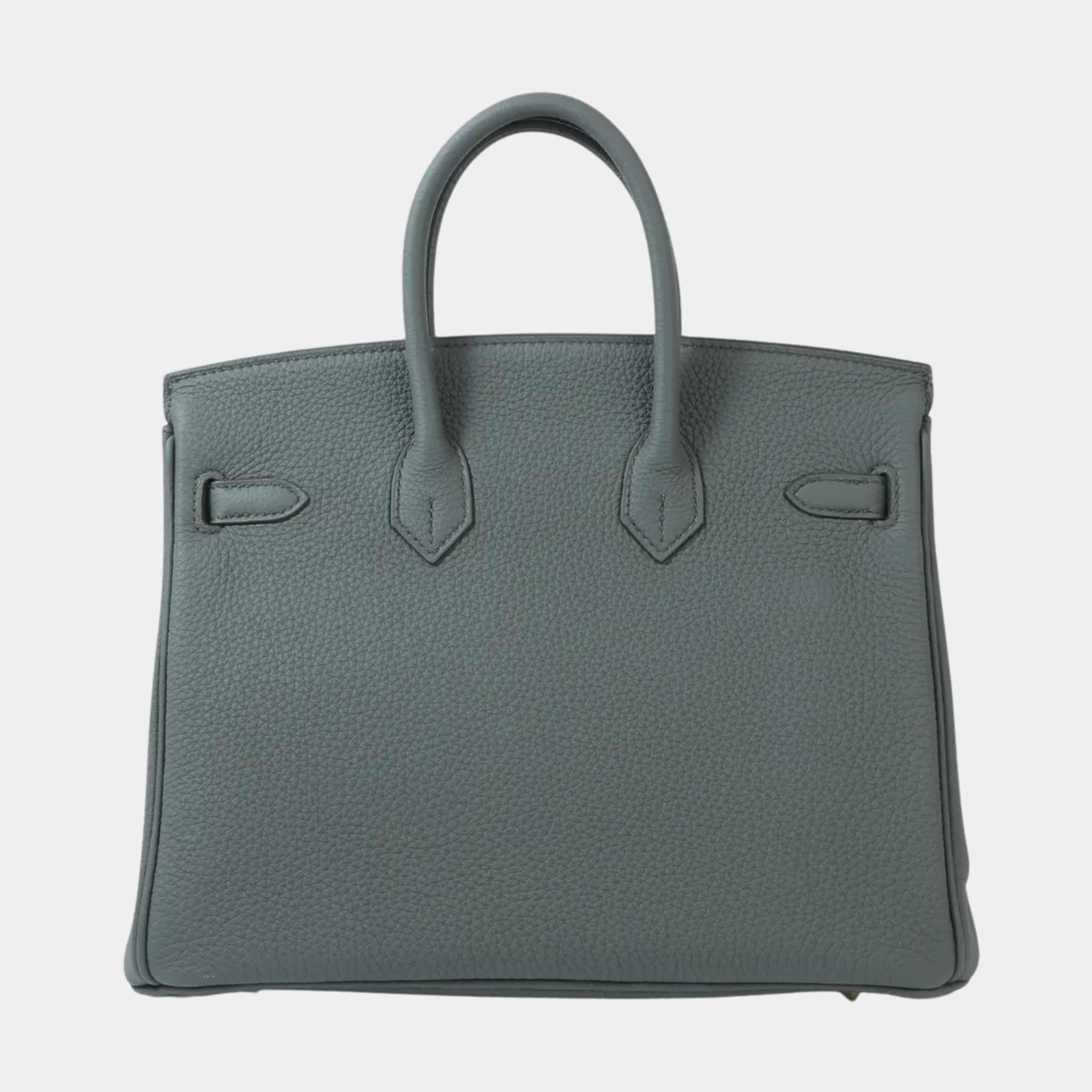 Hermes Birkin 25 Togo Vert Amande GHW, Back