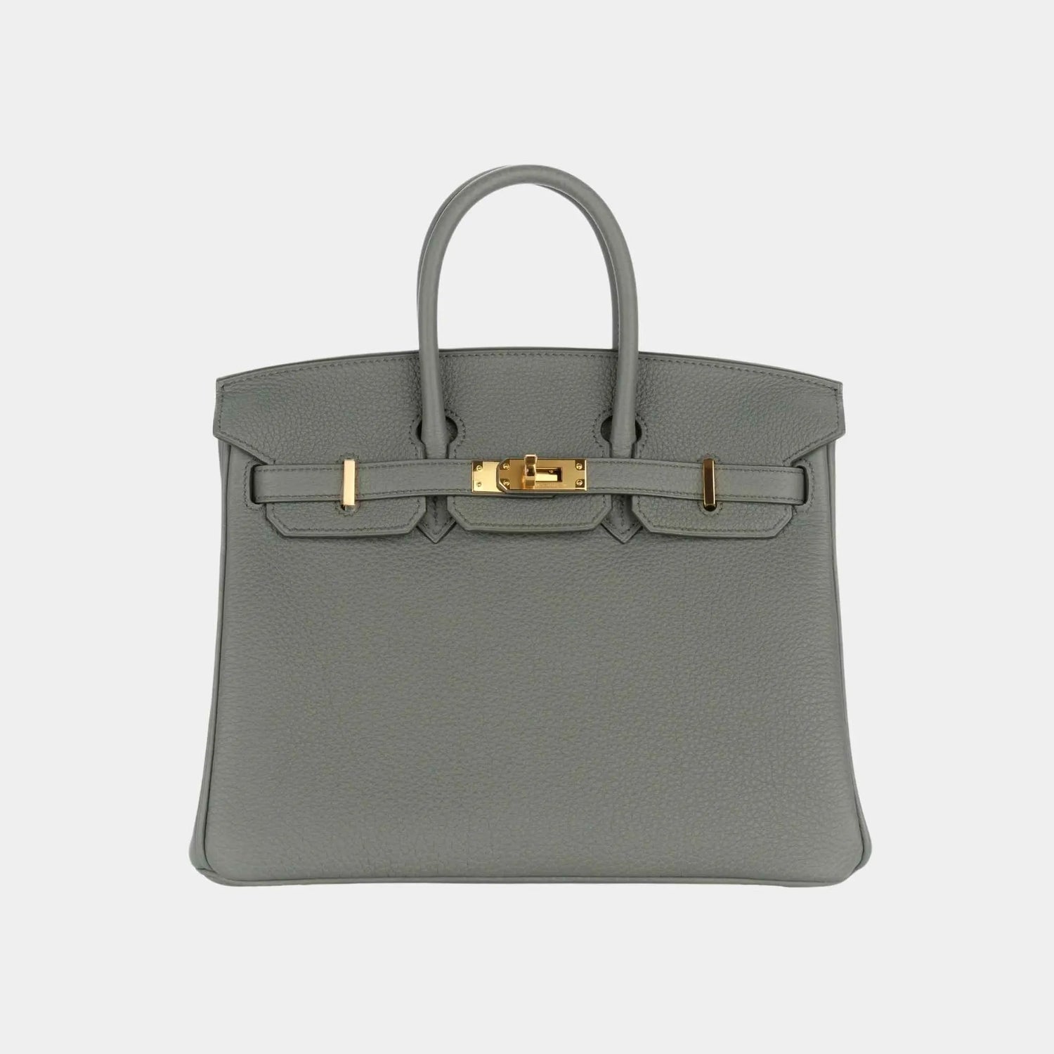 Hermes Birkin 25 Togo Vert Amande GHW, Front