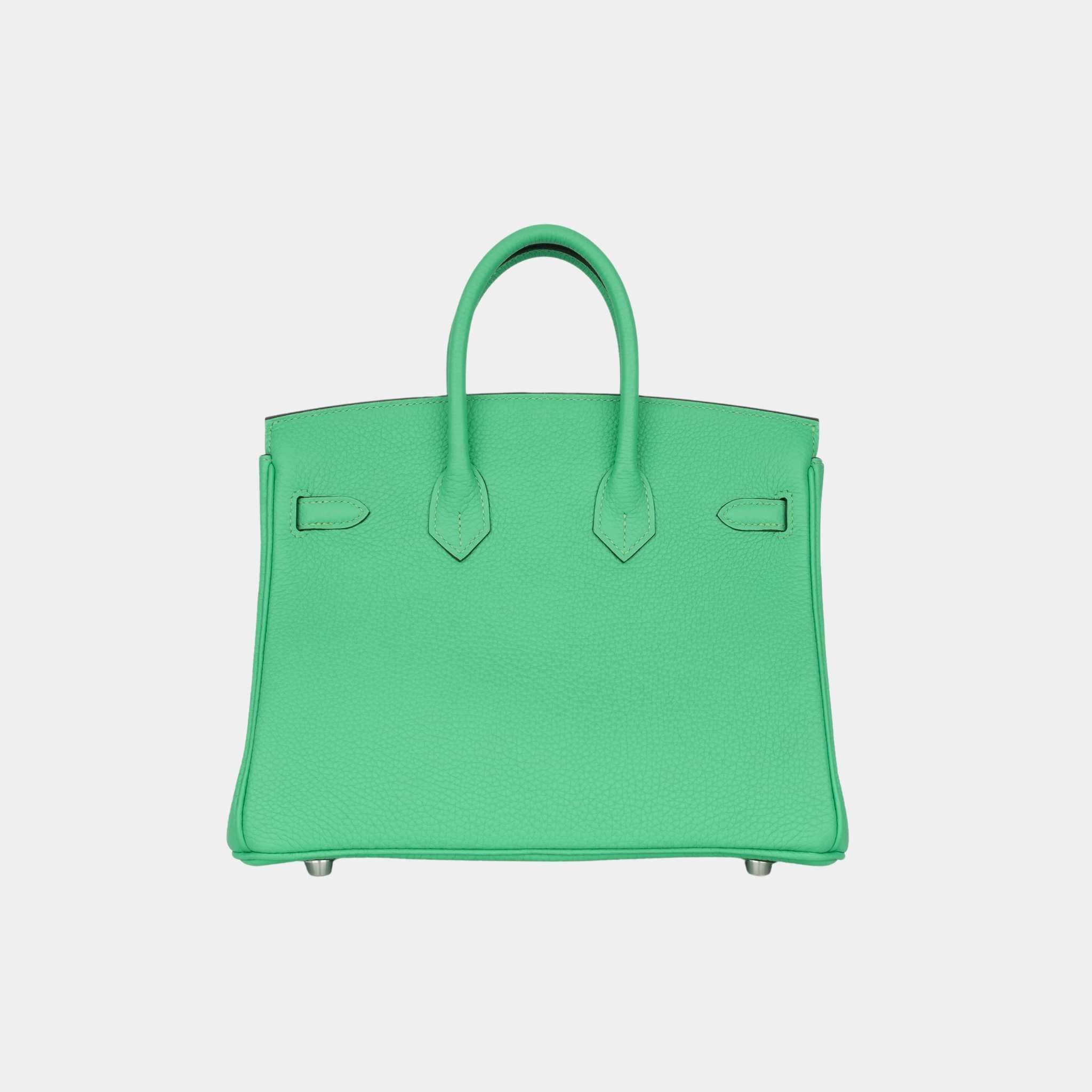 Hermes Birkin 25 Togo Vert Comics PHW, Back