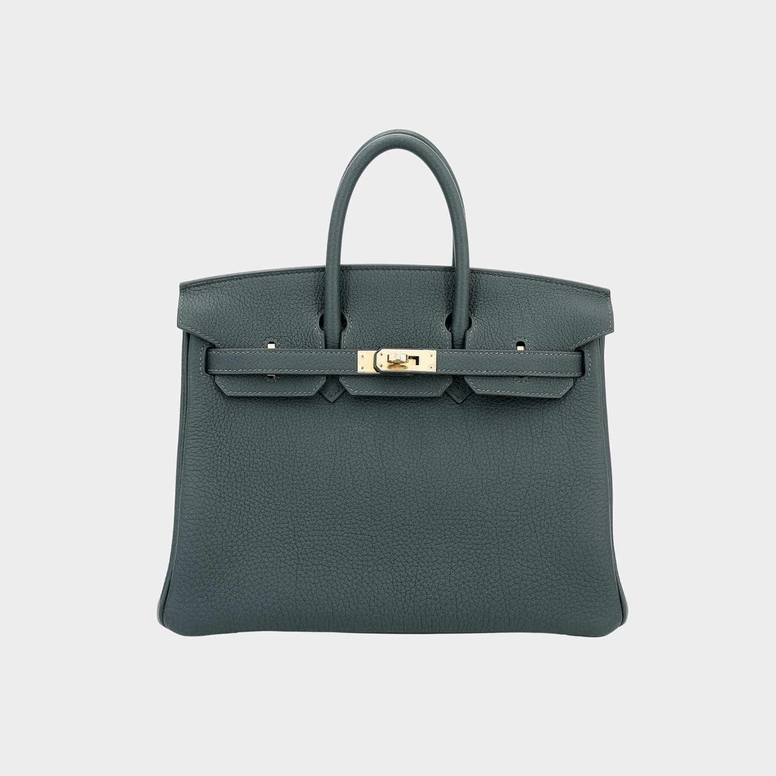 Hermes Birkin 25 Togo Vert Mangrove PBHW, Front
