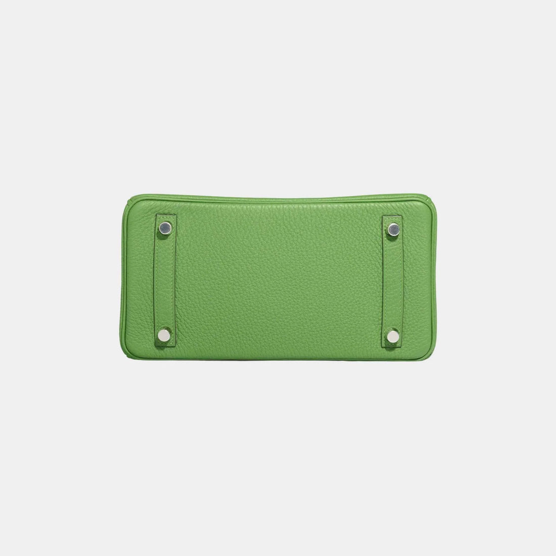 Hermes Birkin 25 Togo Vert Yucca، الجزء السفلي