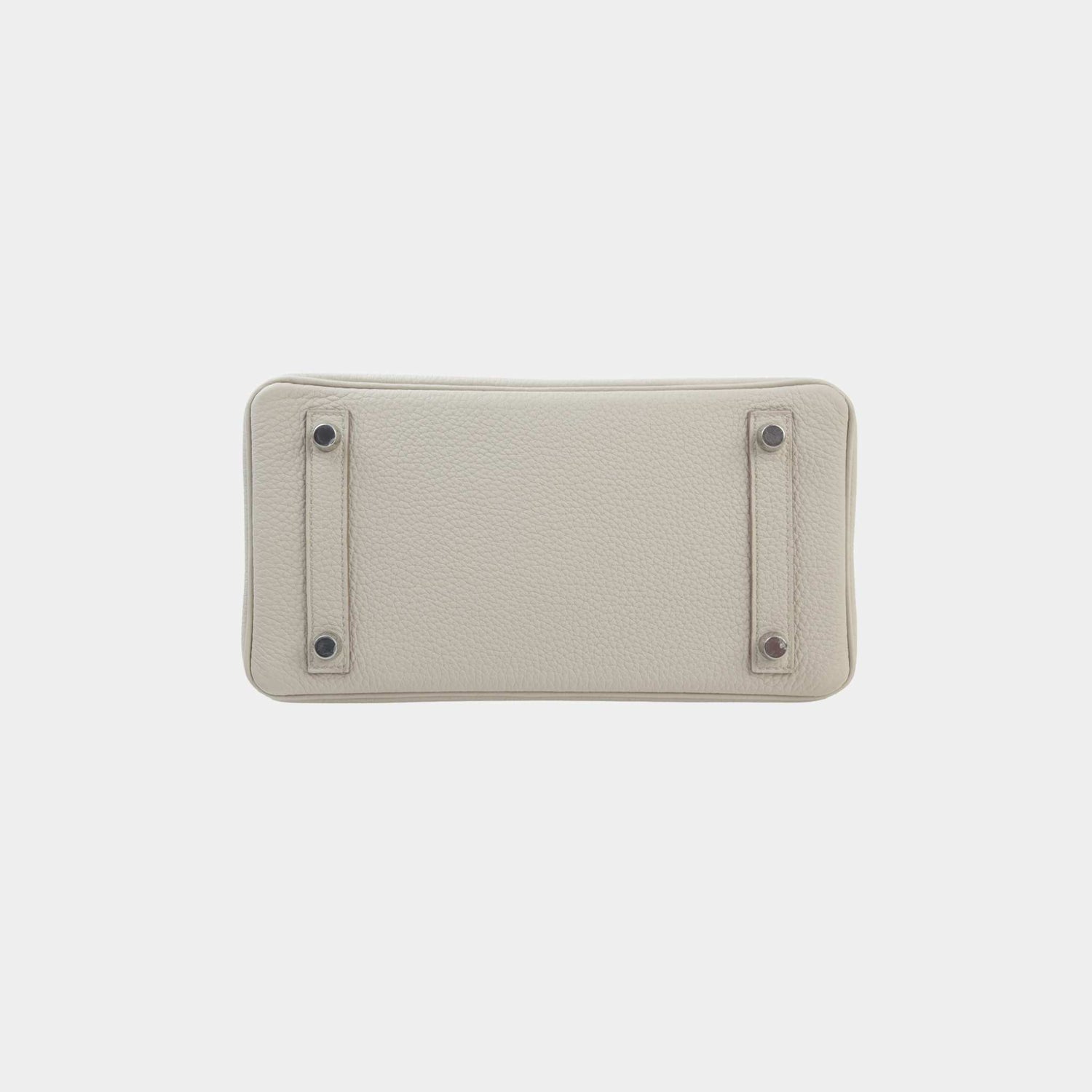 Hermes Birkin 25 Touch Togo Matte Alligator Beton PHW, Bottom