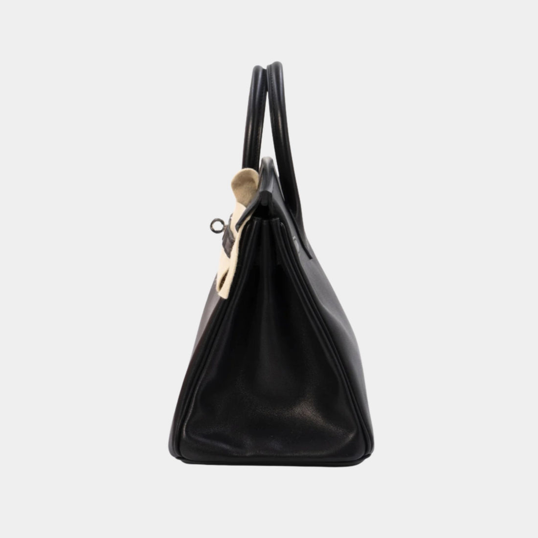 Hermes Birkin 25 جلد Volupto الأسود 