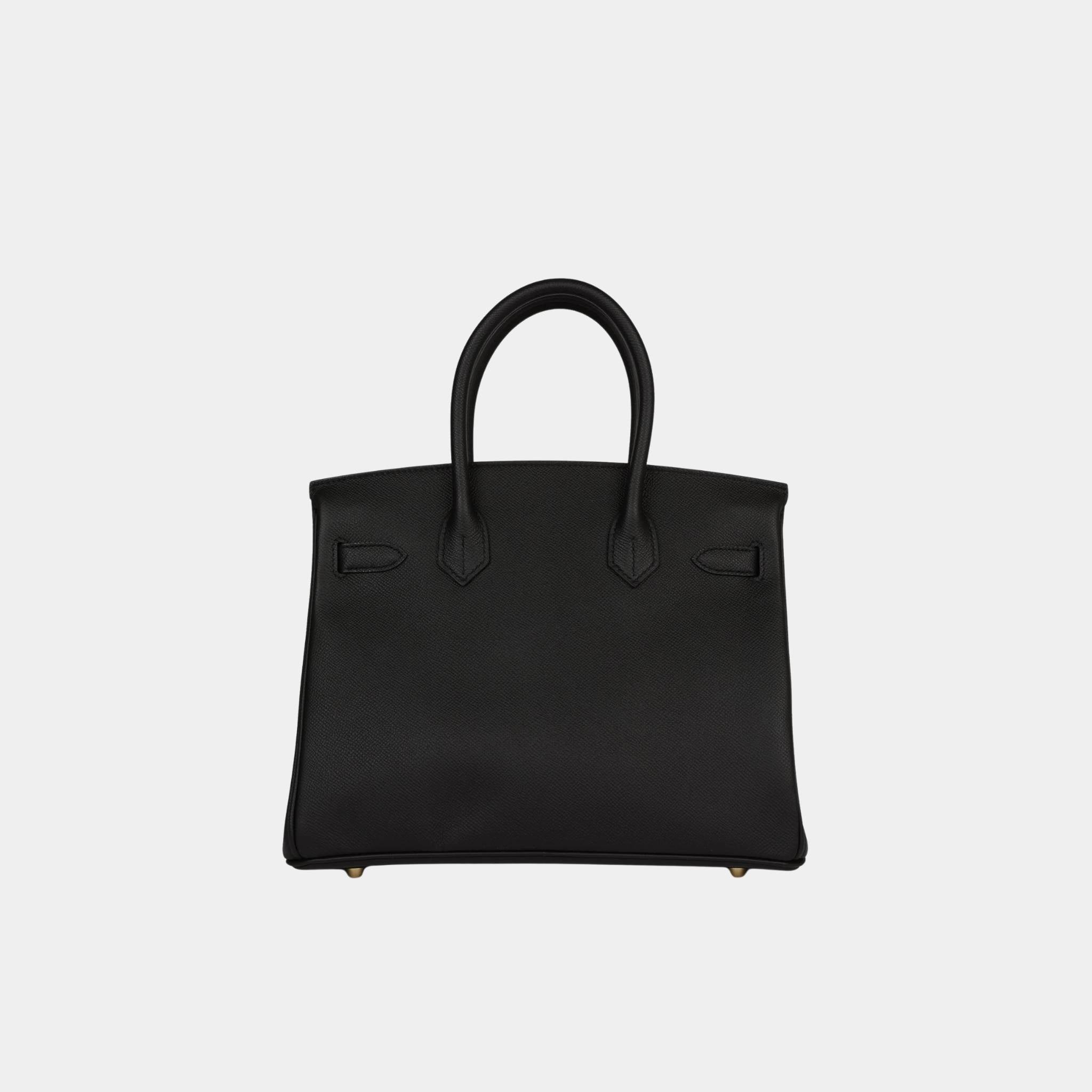 Hermes Birkin 30 Epsom Black GHW, Back