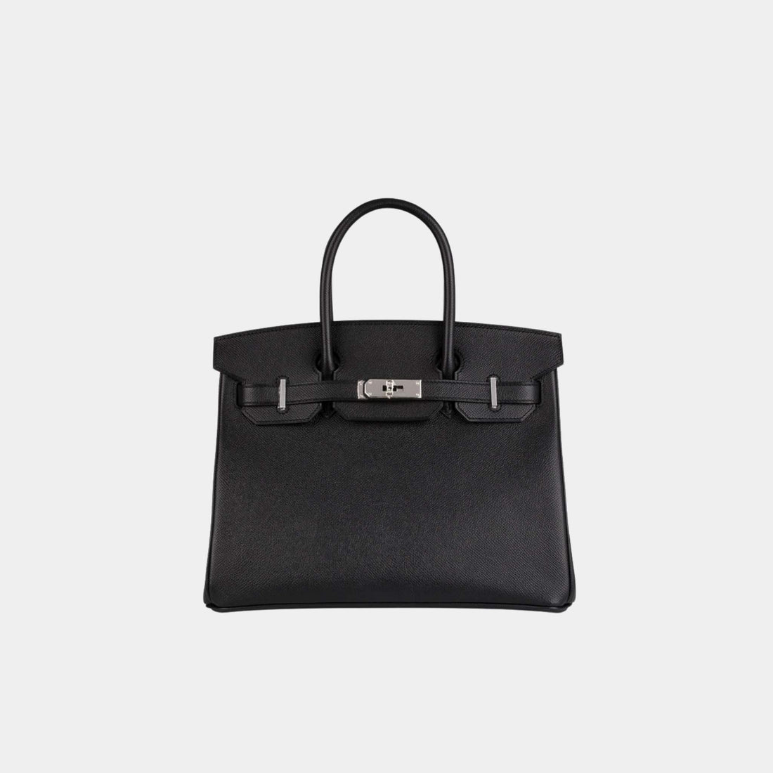 Hermes Birkin 30 Epsom Black PHW, Front