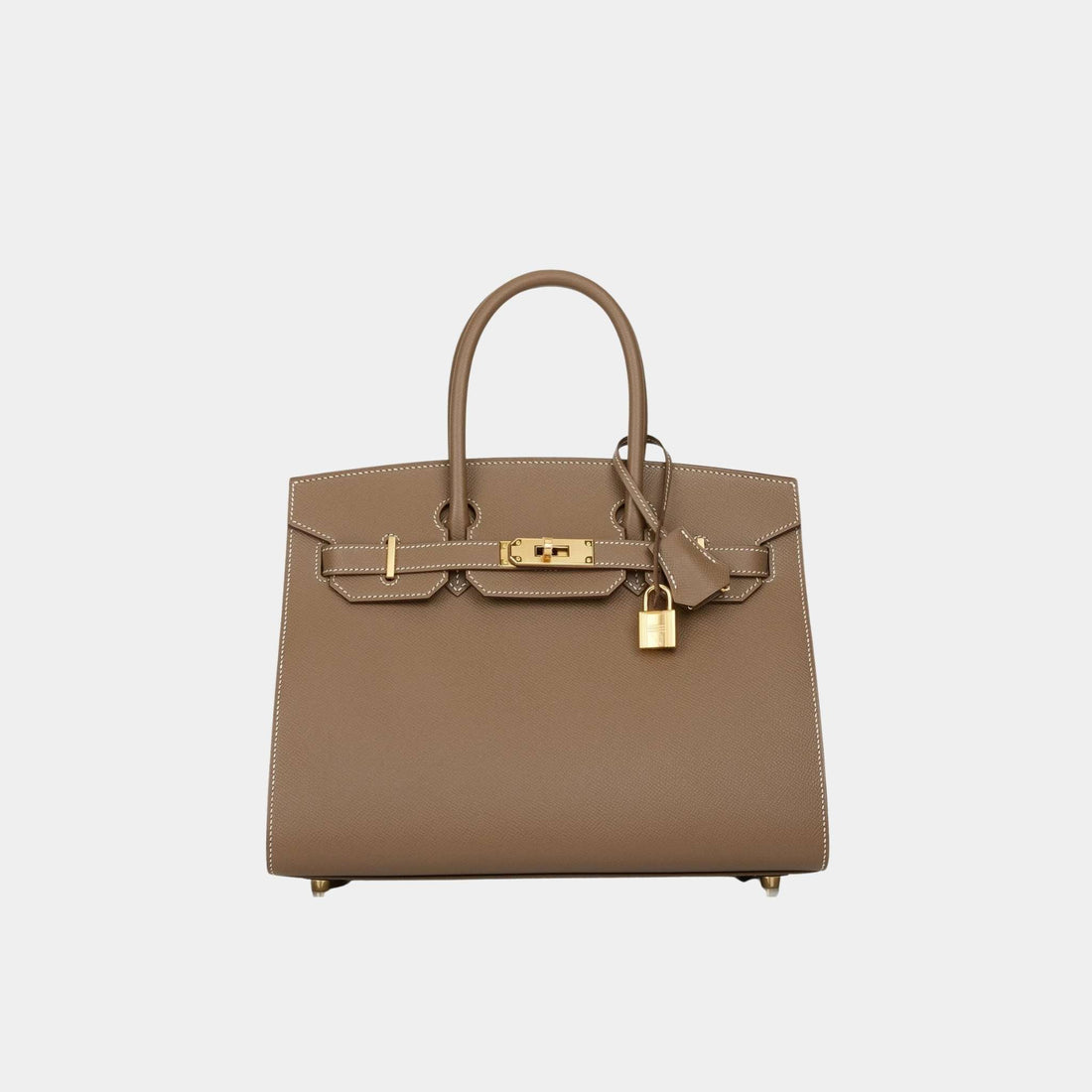 Hermes Birkin 30 Epsom Etoupe GHW, Front