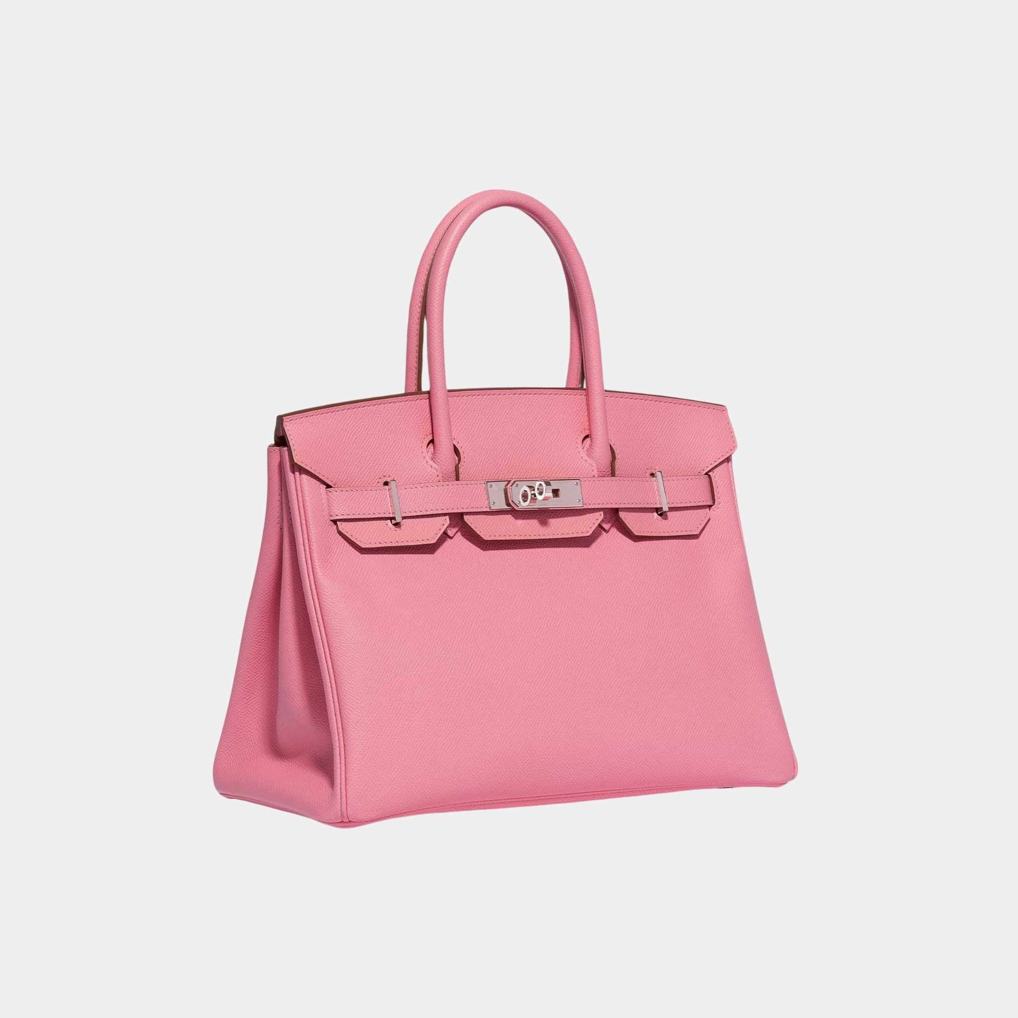 Hermes Birkin 30 Epsom Rose Confetti PHW, Side